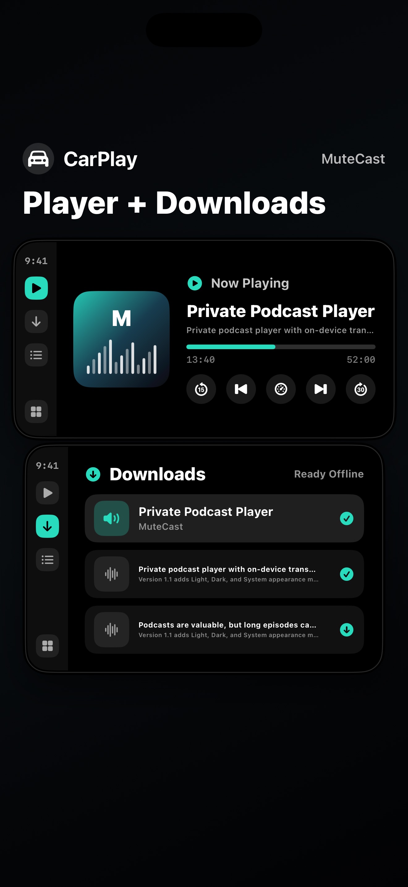 MuteCast ios App Store screenshot 10