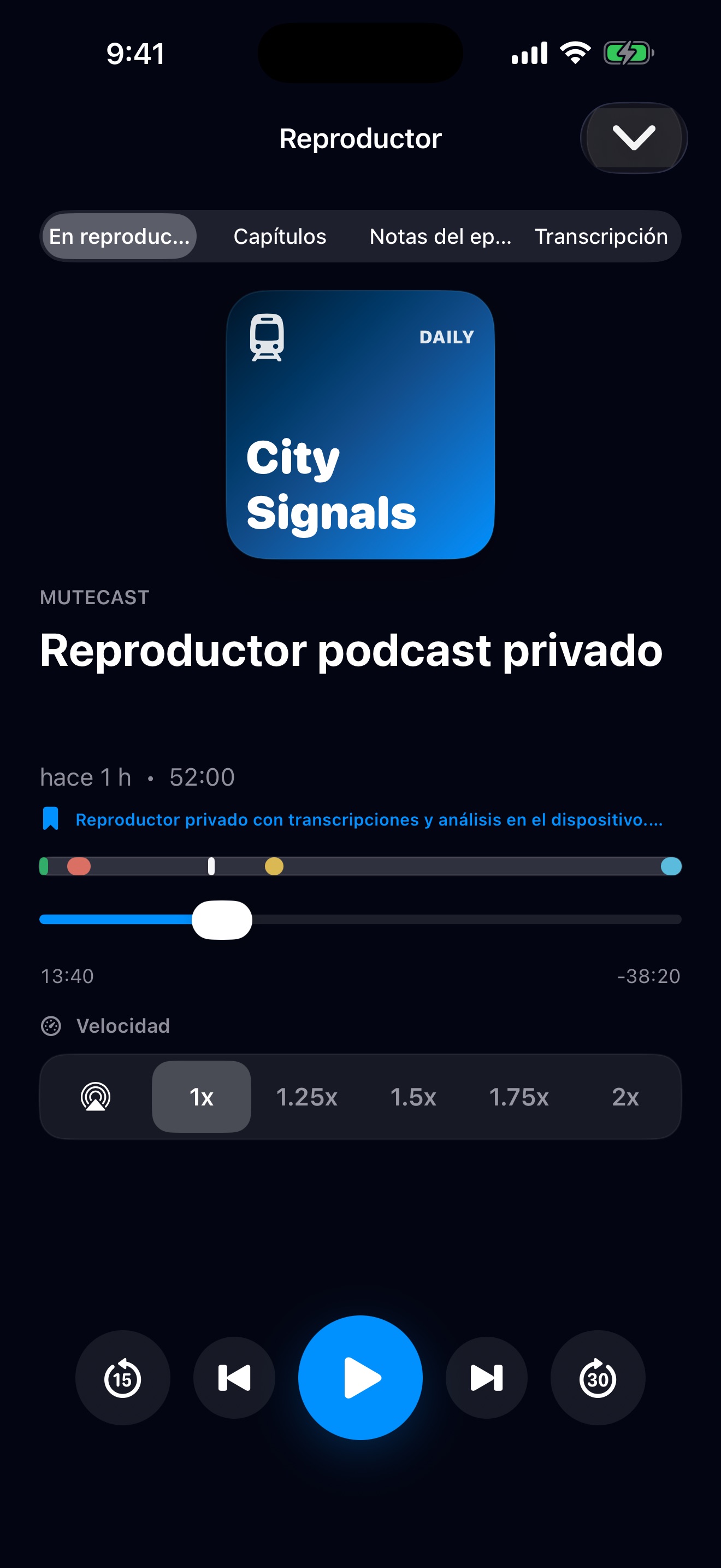 MuteCast ios App Store screenshot 4