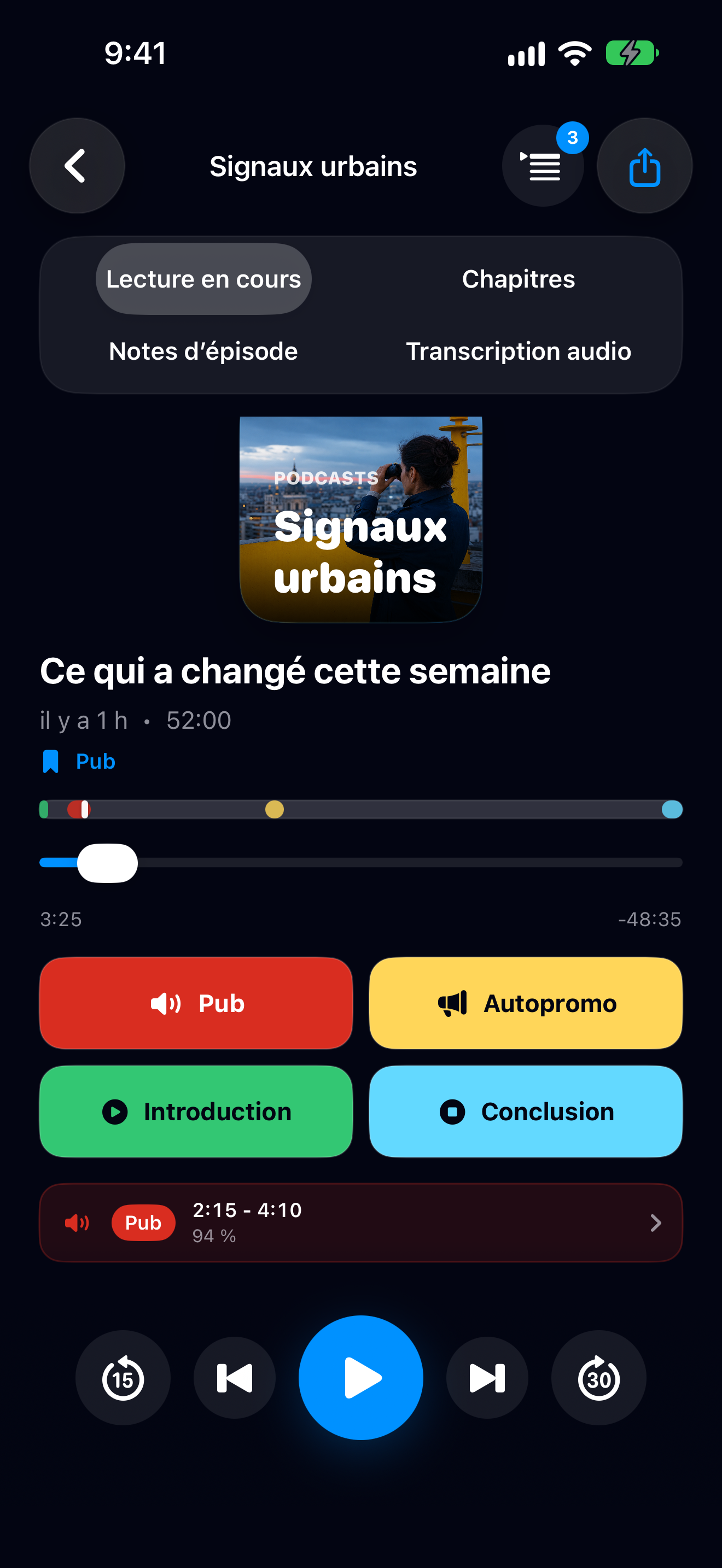 MuteCast iPhone screenshot 1: iphone 6 9 player