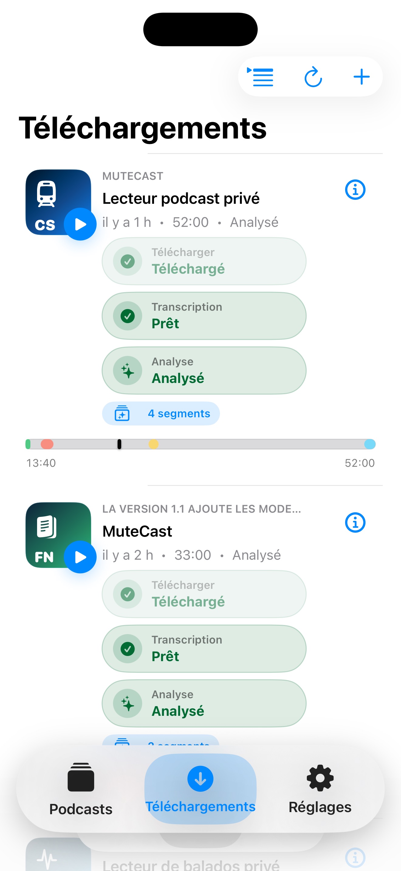MuteCast ios App Store screenshot 3