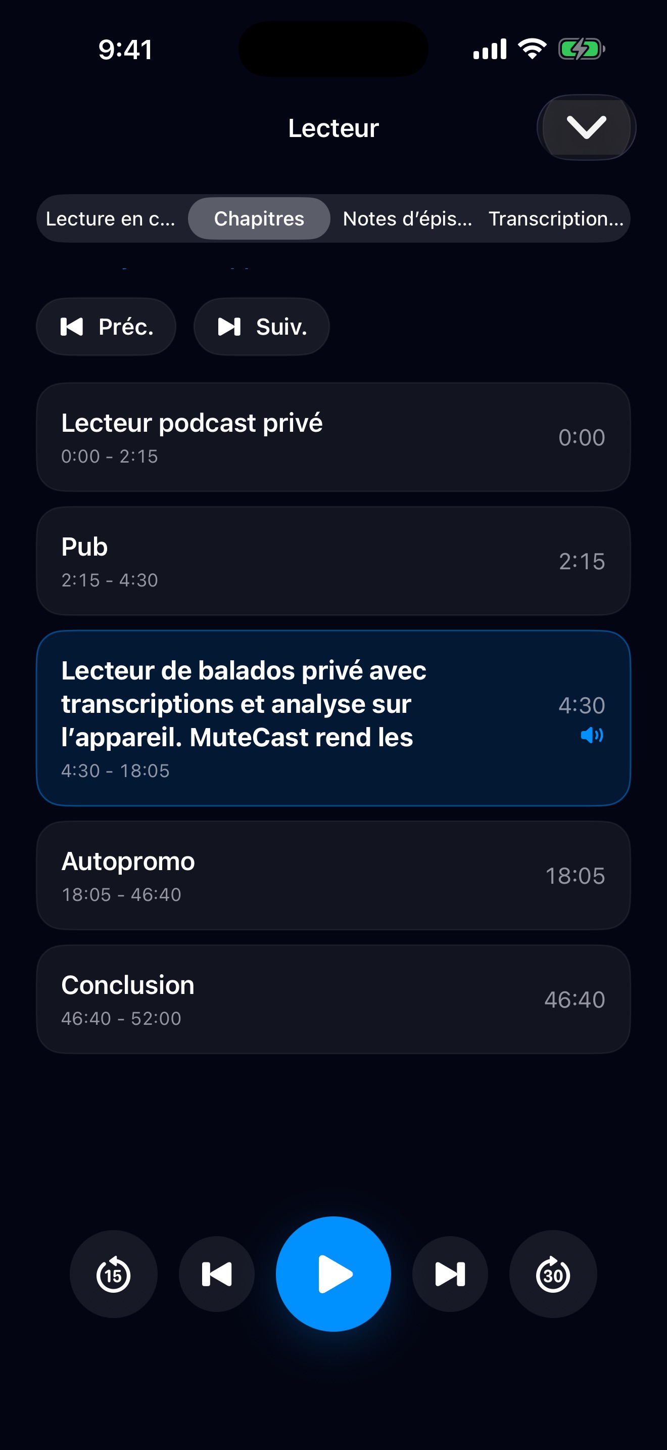 MuteCast ios App Store screenshot 5