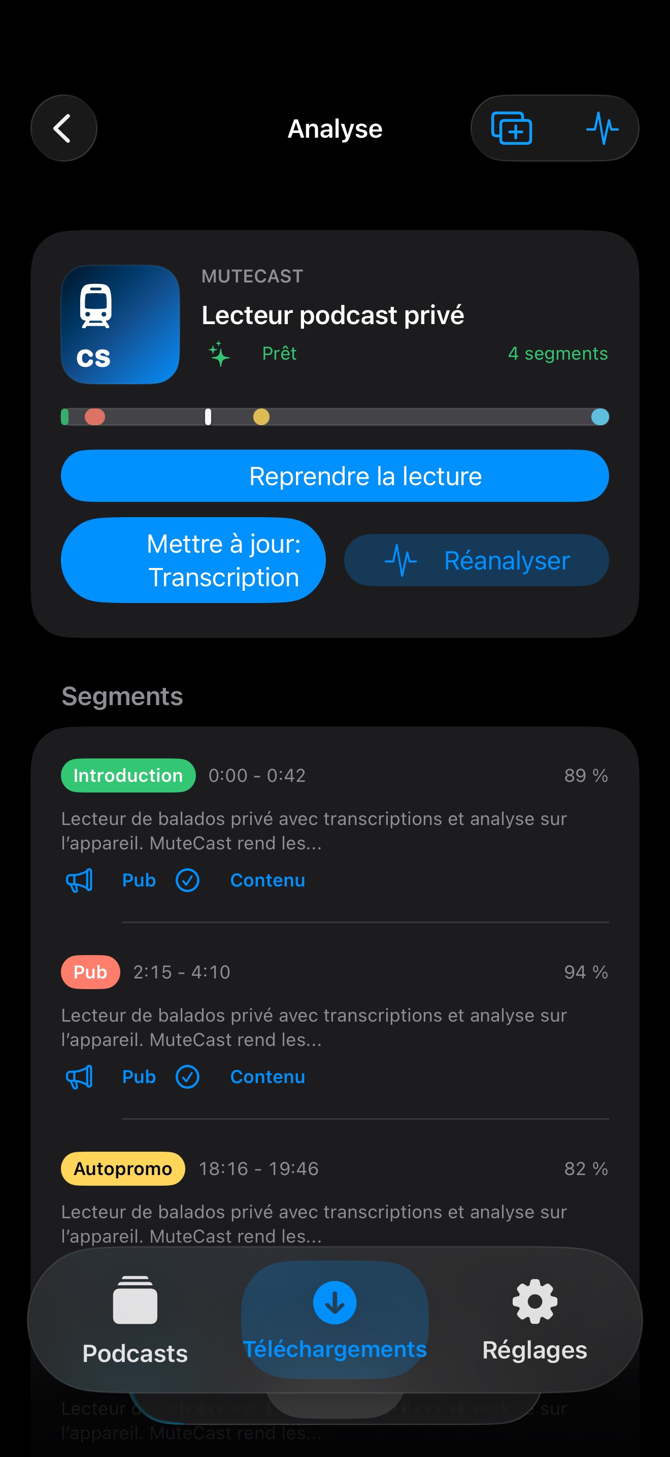 MuteCast ios App Store screenshot 7