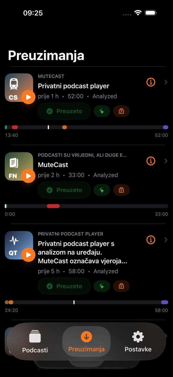 MuteCast ios App Store screenshot 4