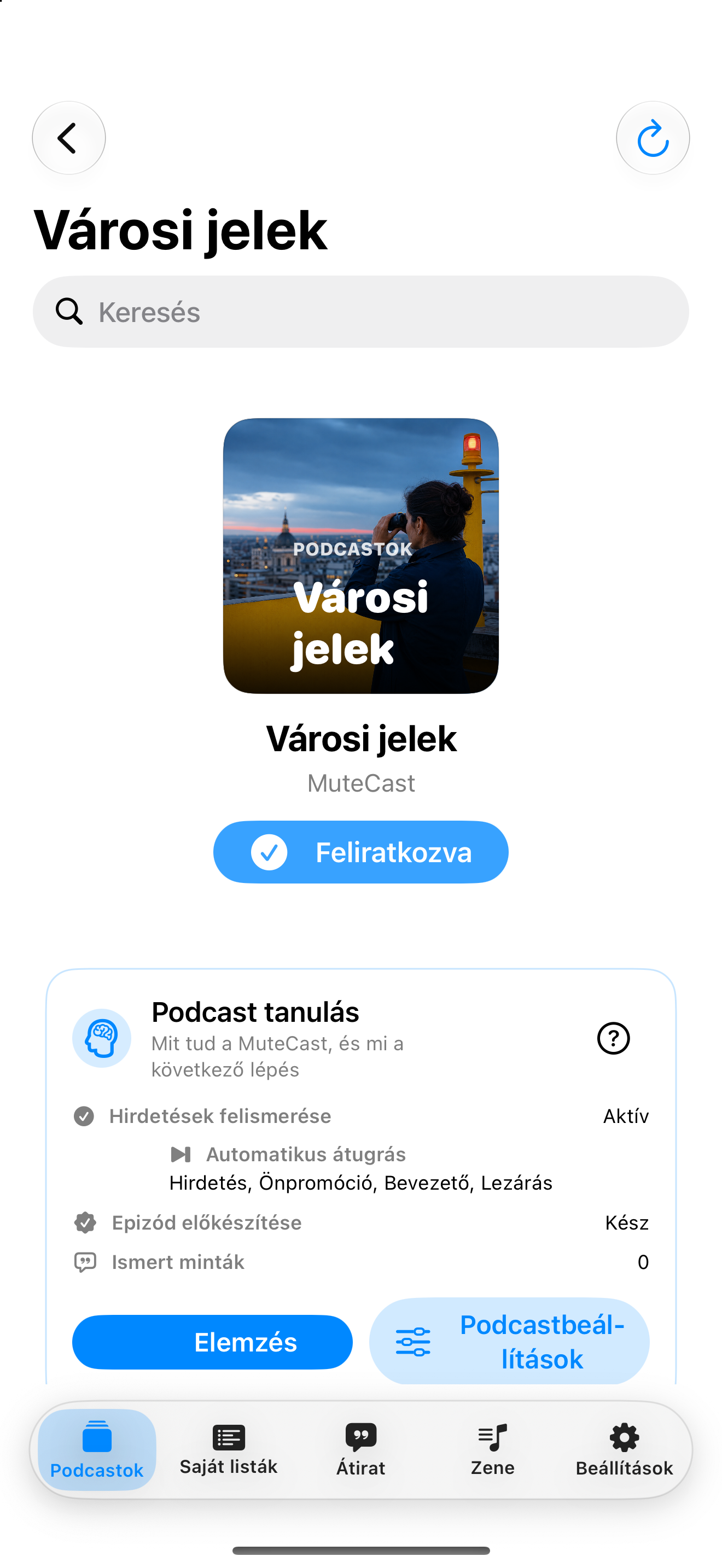 MuteCast iPhone screenshot 2: iphone 6 9 podcast
