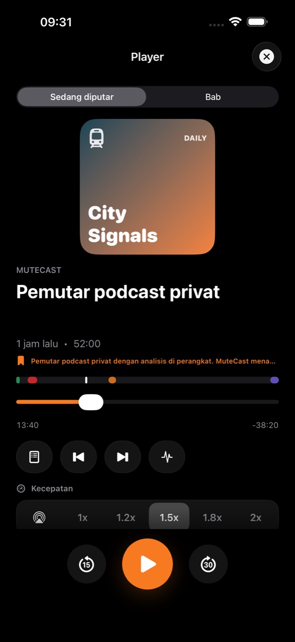 MuteCast ios App Store screenshot 3