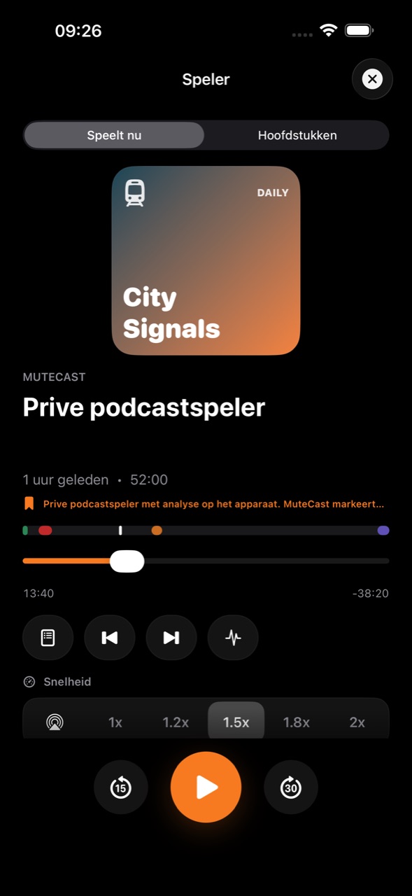MuteCast ios App Store screenshot 3