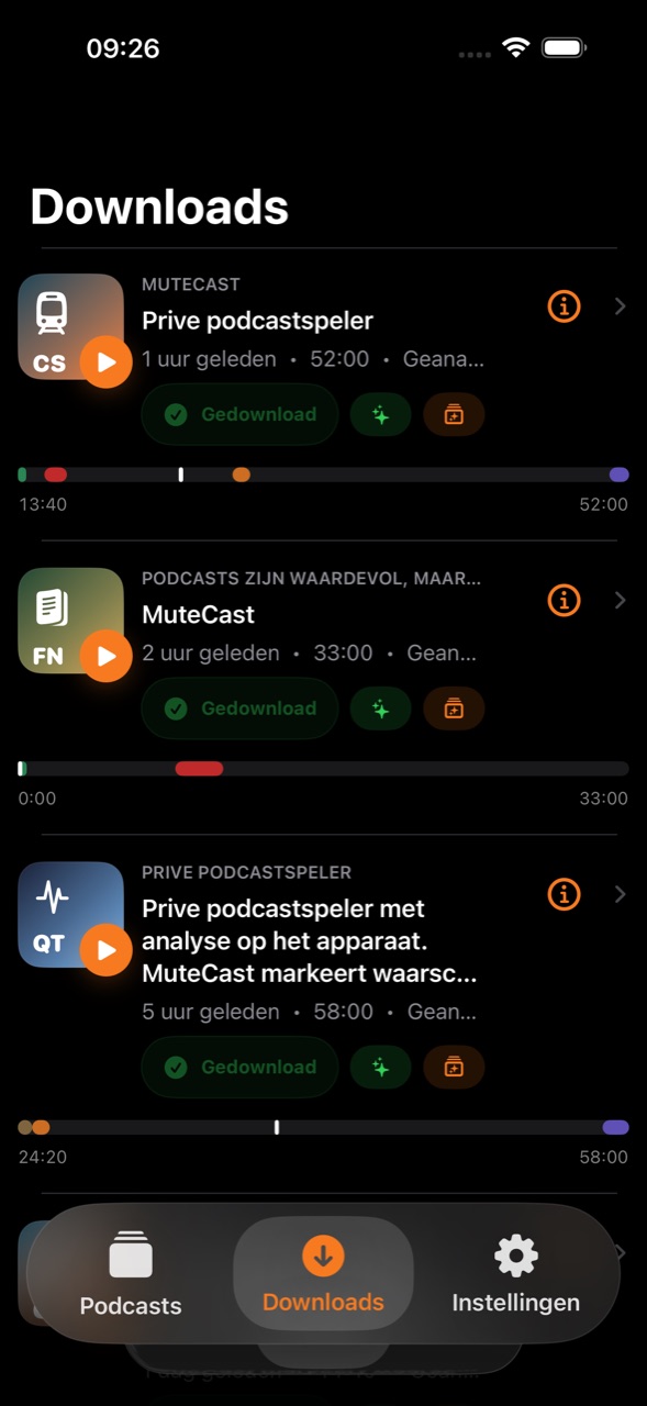 MuteCast ios App Store screenshot 4