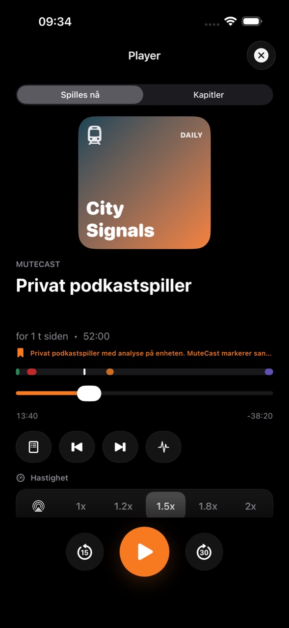MuteCast ios App Store screenshot 3