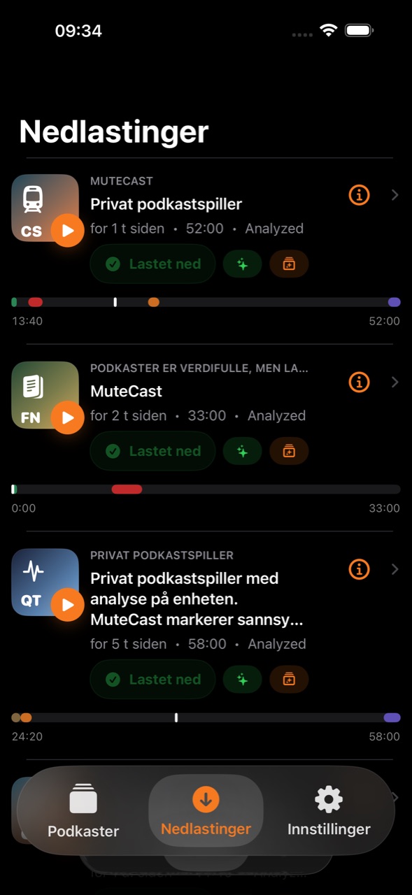 MuteCast ios App Store screenshot 4