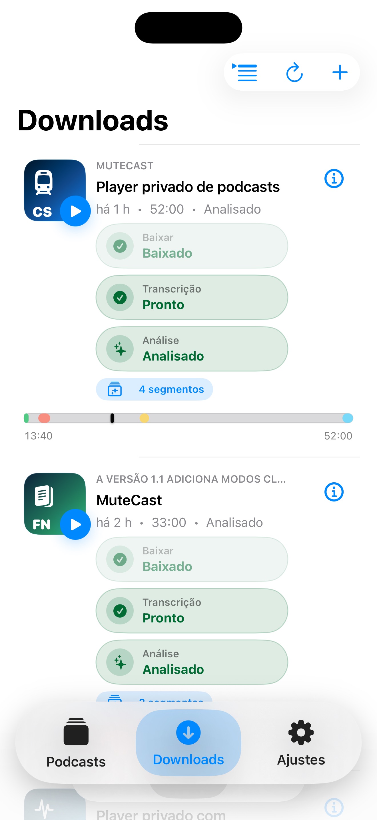 MuteCast ios App Store screenshot 3