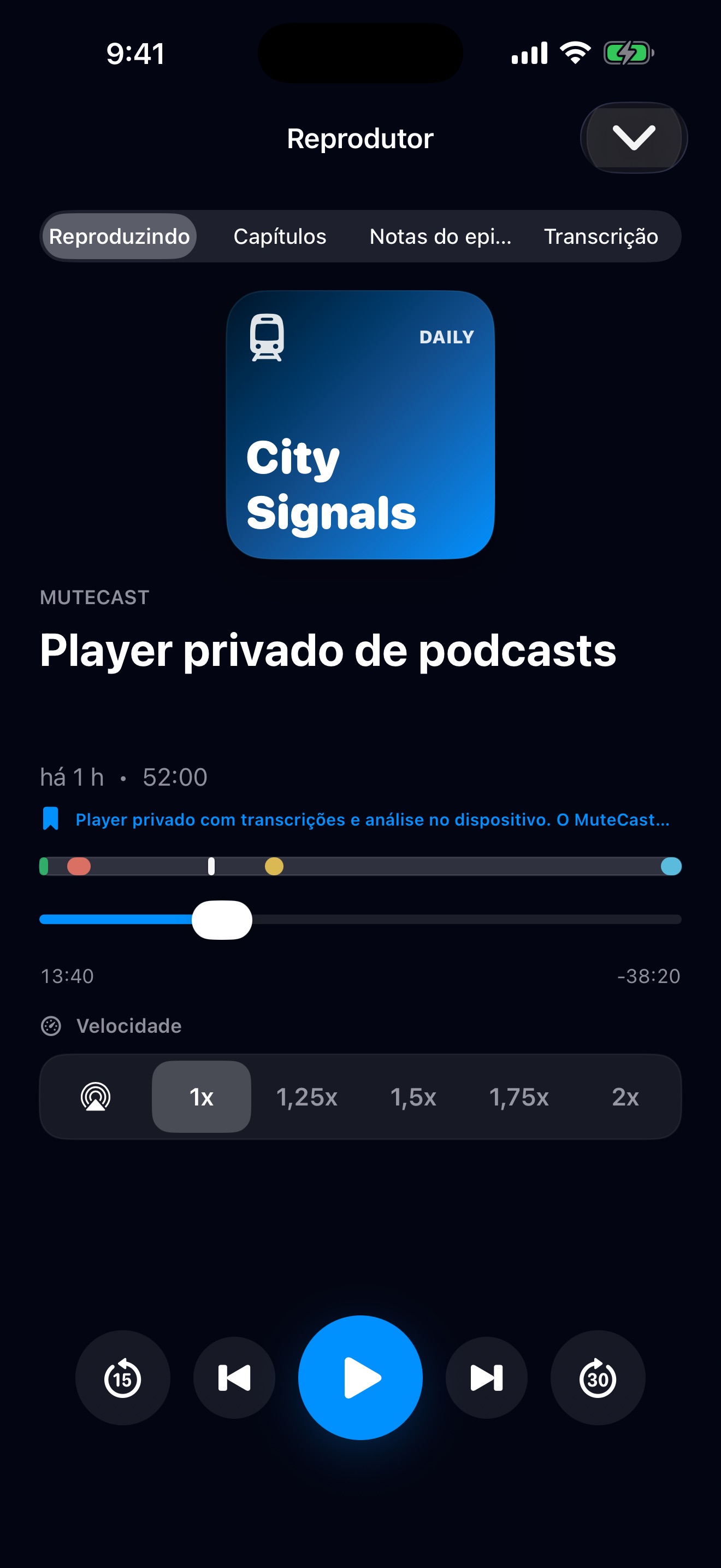 MuteCast ios App Store screenshot 4