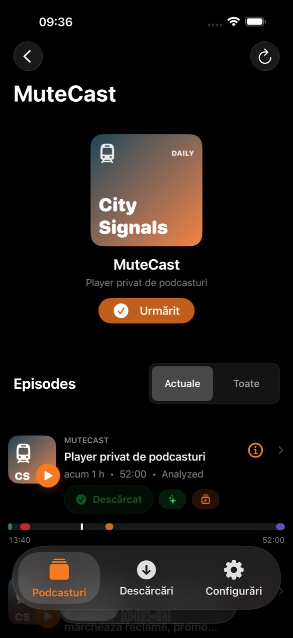 MuteCast ios App Store screenshot 2