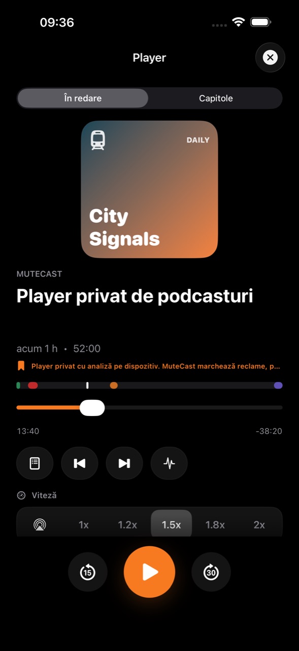 MuteCast ios App Store screenshot 3