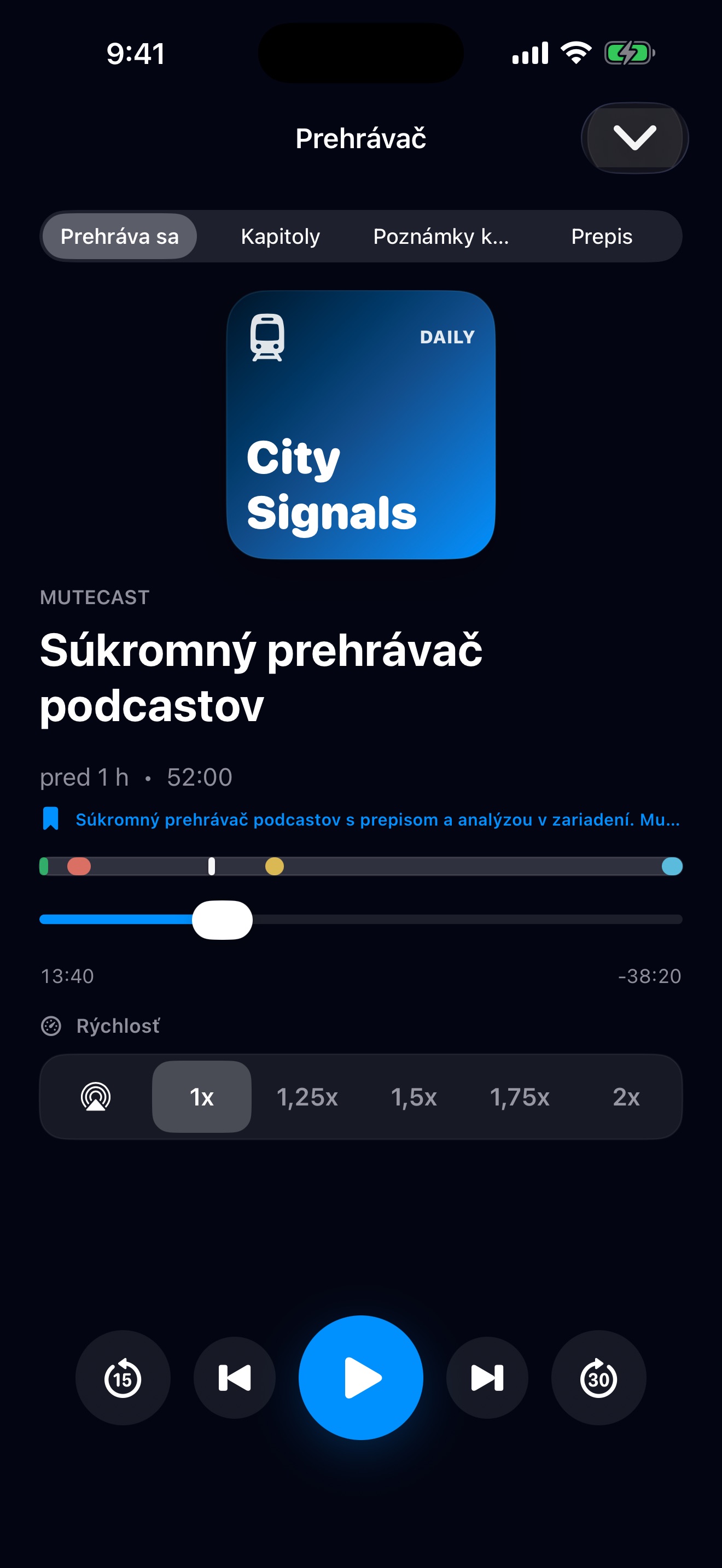 MuteCast ios App Store screenshot 4