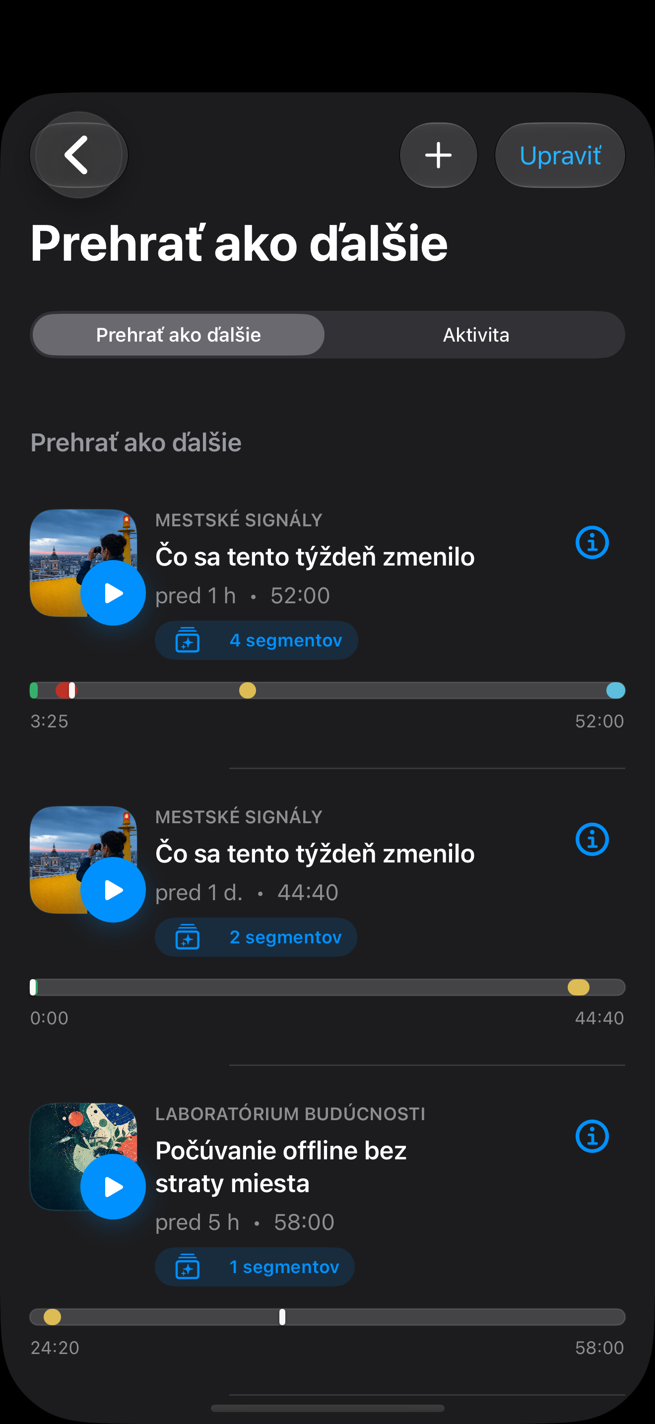 MuteCast iPhone screenshot 8: iphone 6 9 queue