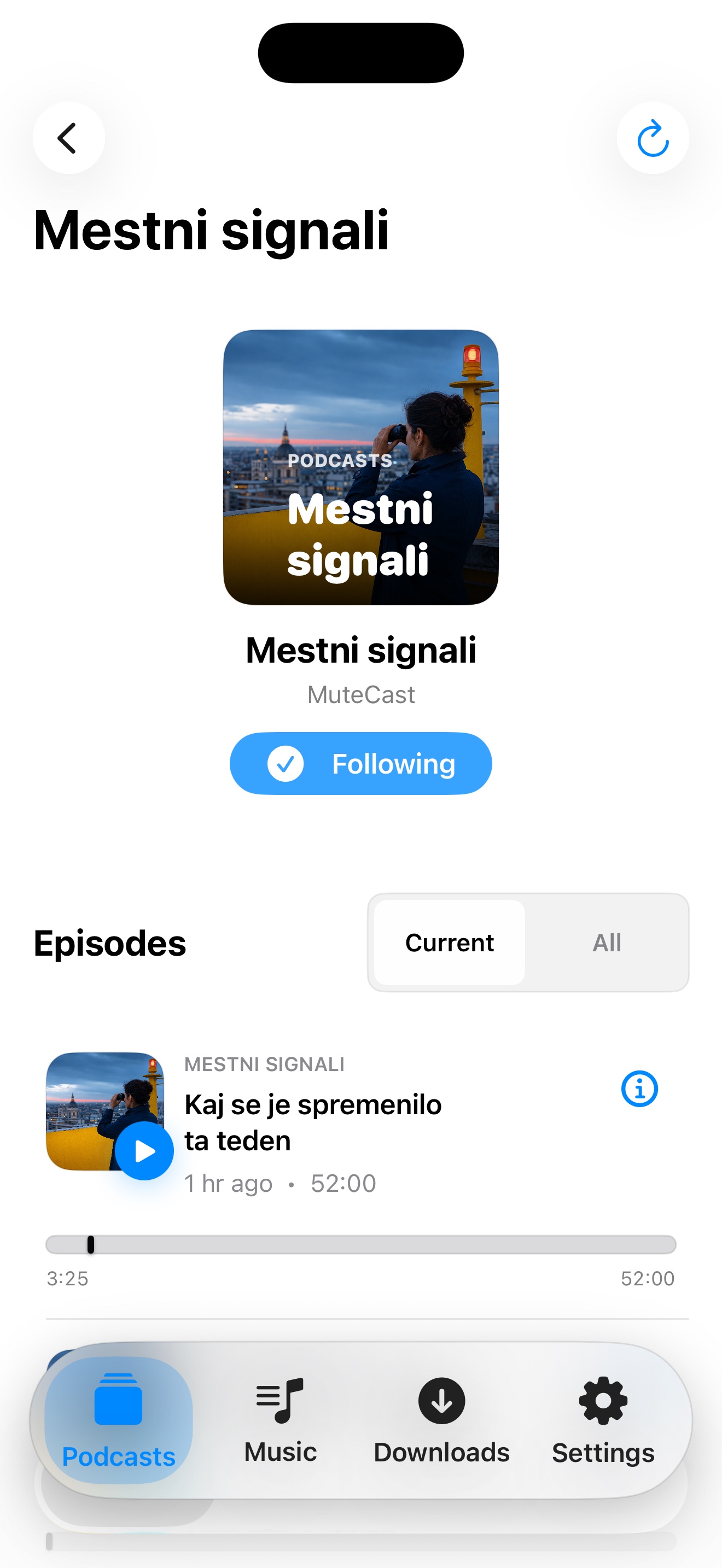 MuteCast ios App Store screenshot 2