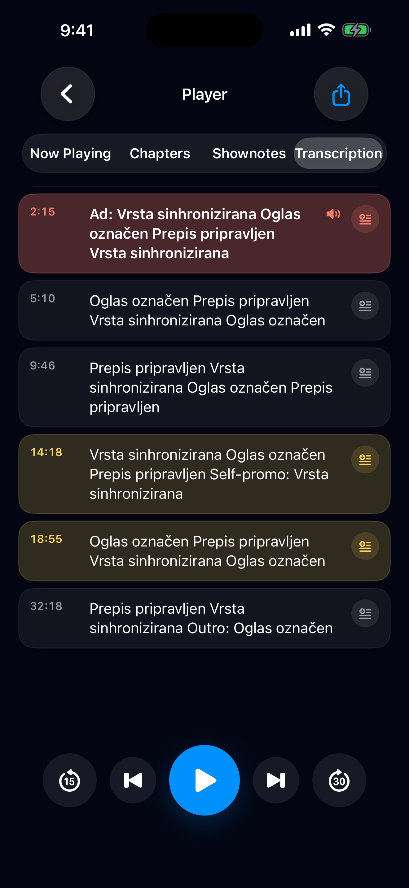MuteCast ios App Store screenshot 6