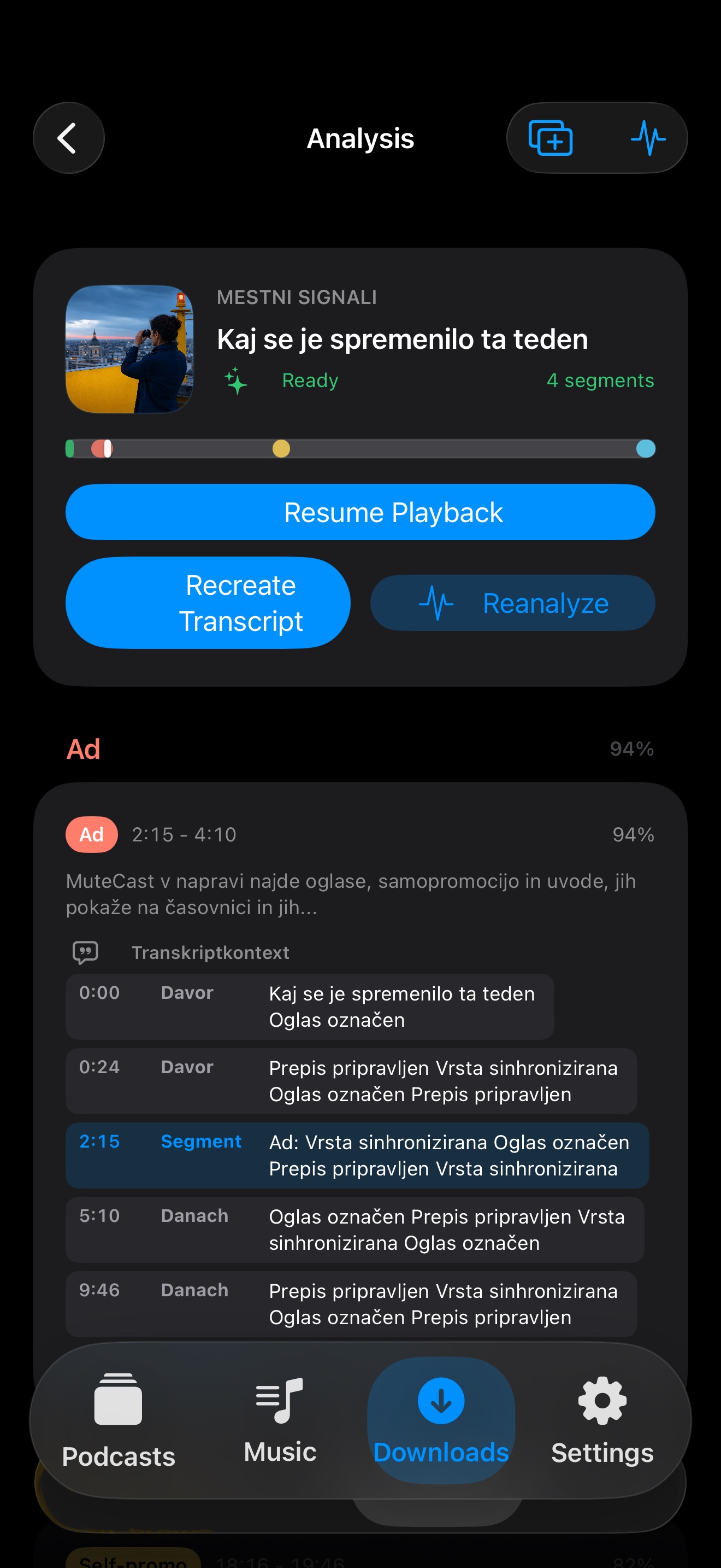 MuteCast ios App Store screenshot 7