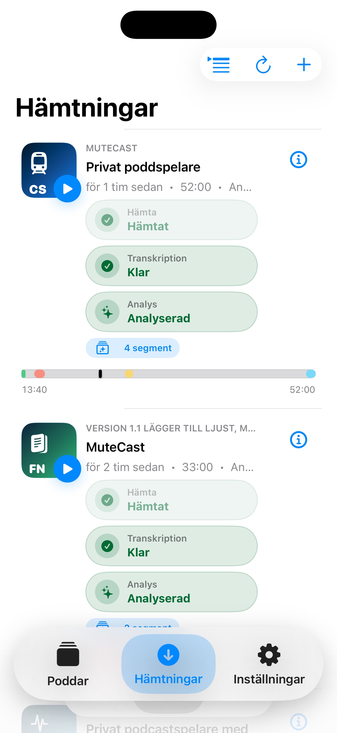 MuteCast ios App Store screenshot 3