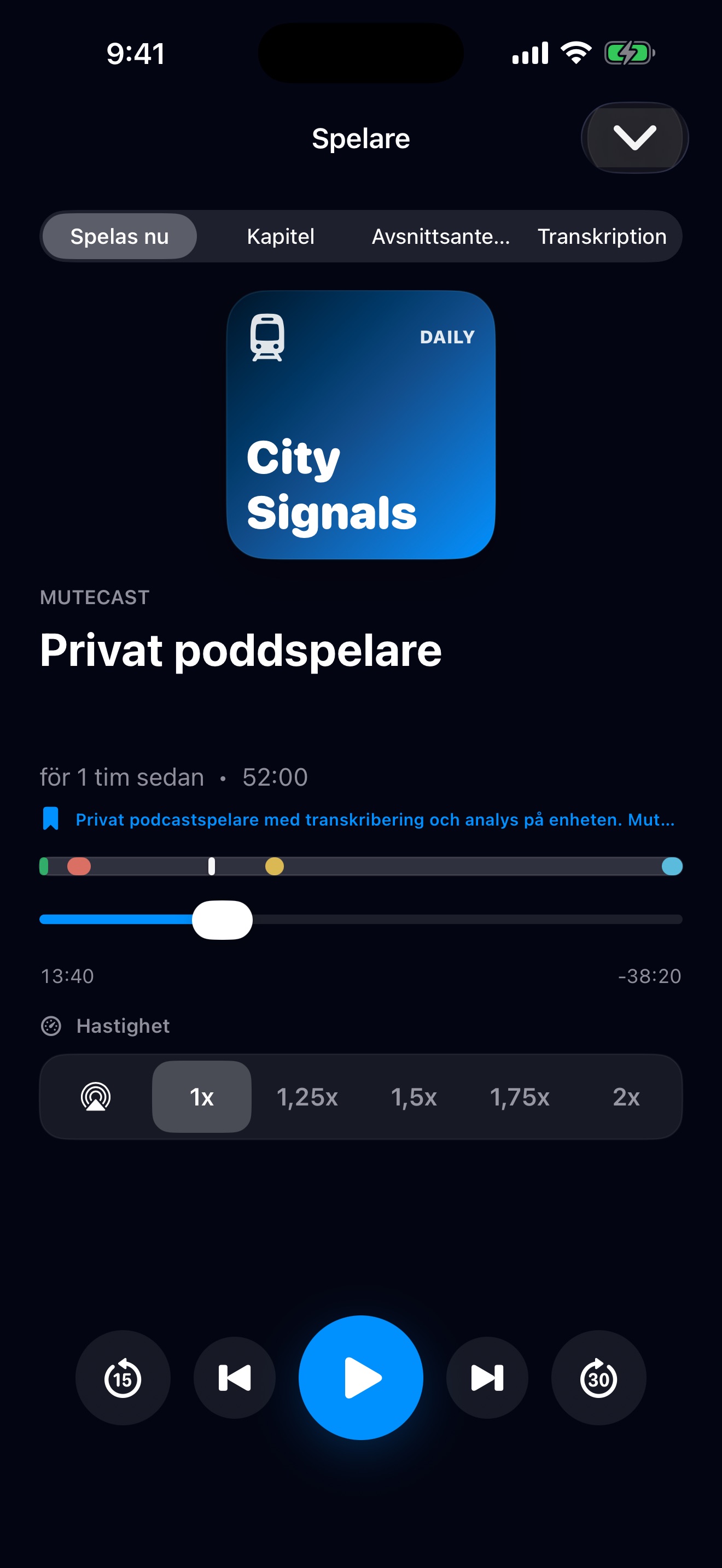 MuteCast ios App Store screenshot 4