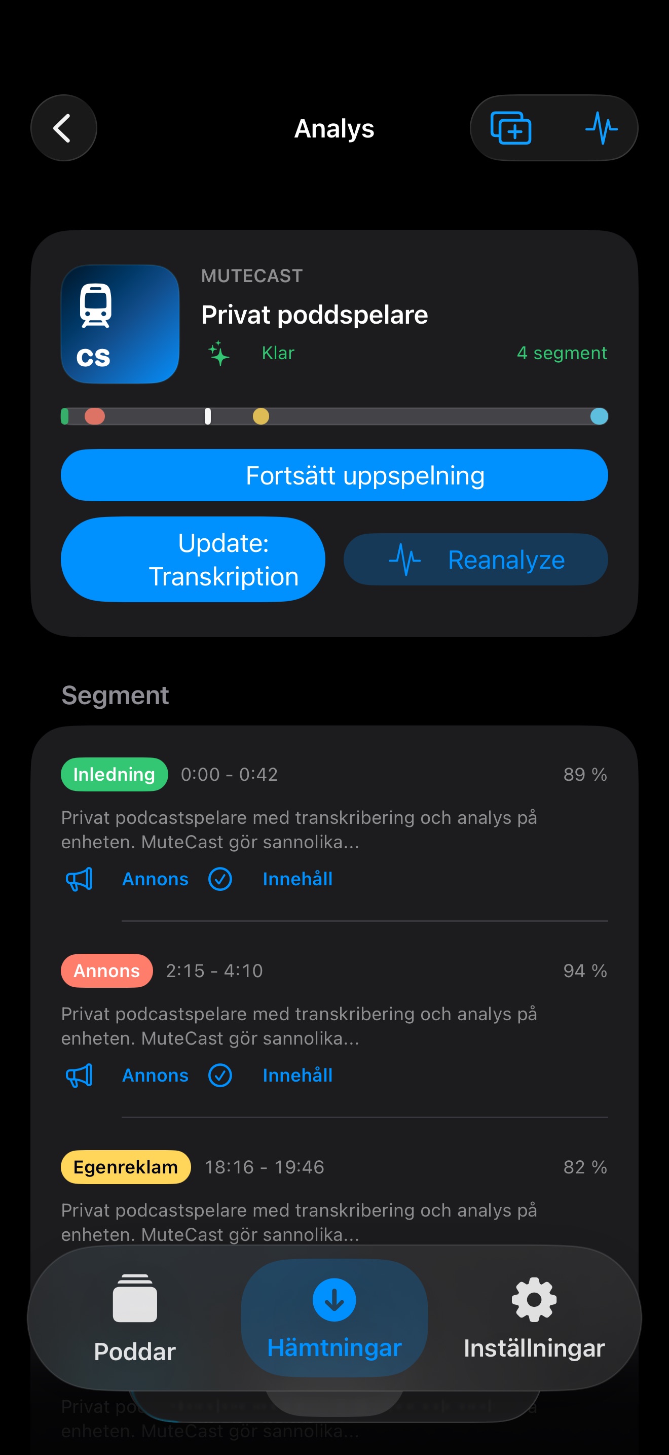 MuteCast ios App Store screenshot 7