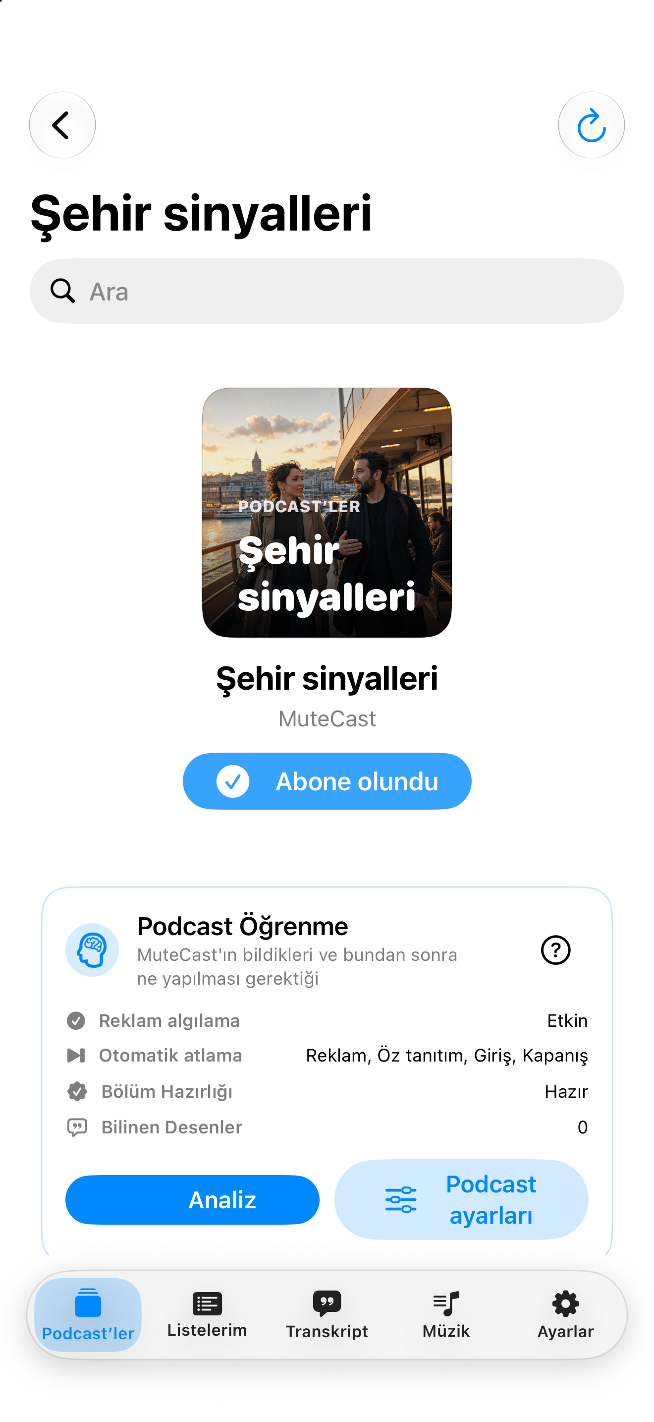 MuteCast iPhone screenshot 2: iphone 6 9 podcast