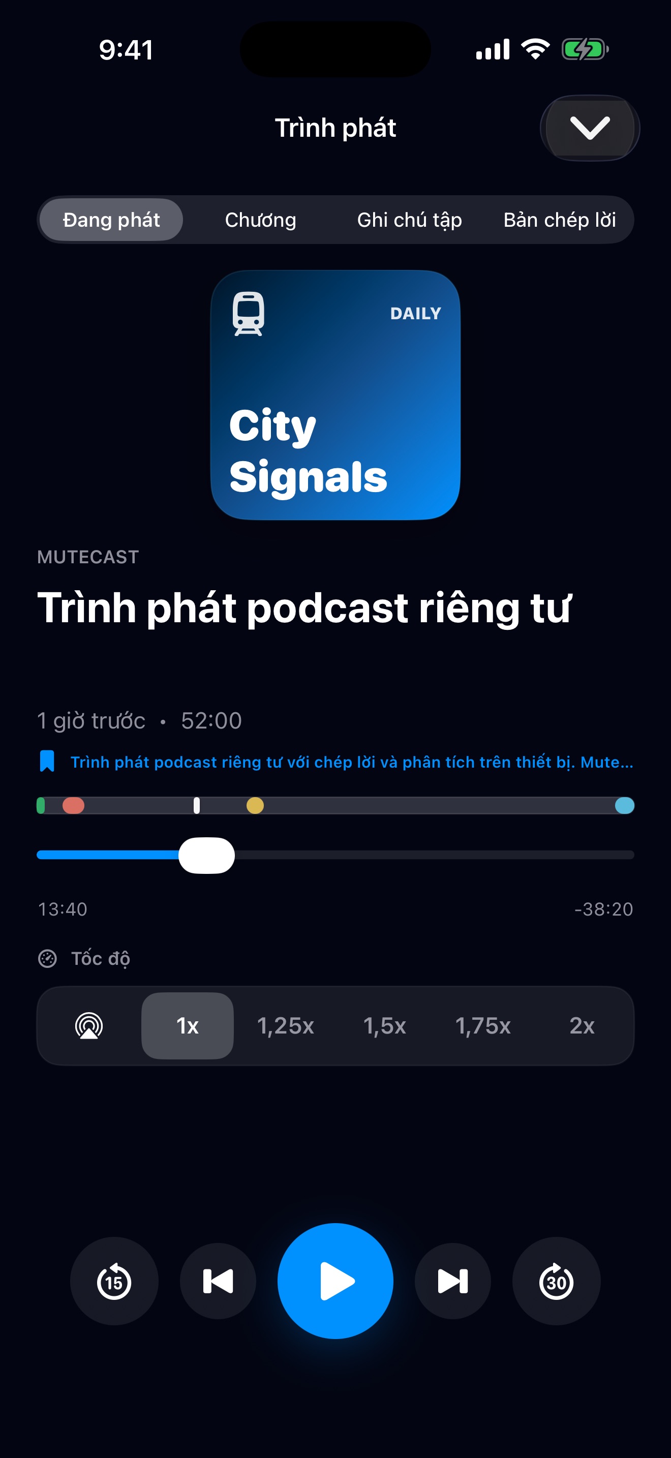 MuteCast ios App Store screenshot 4