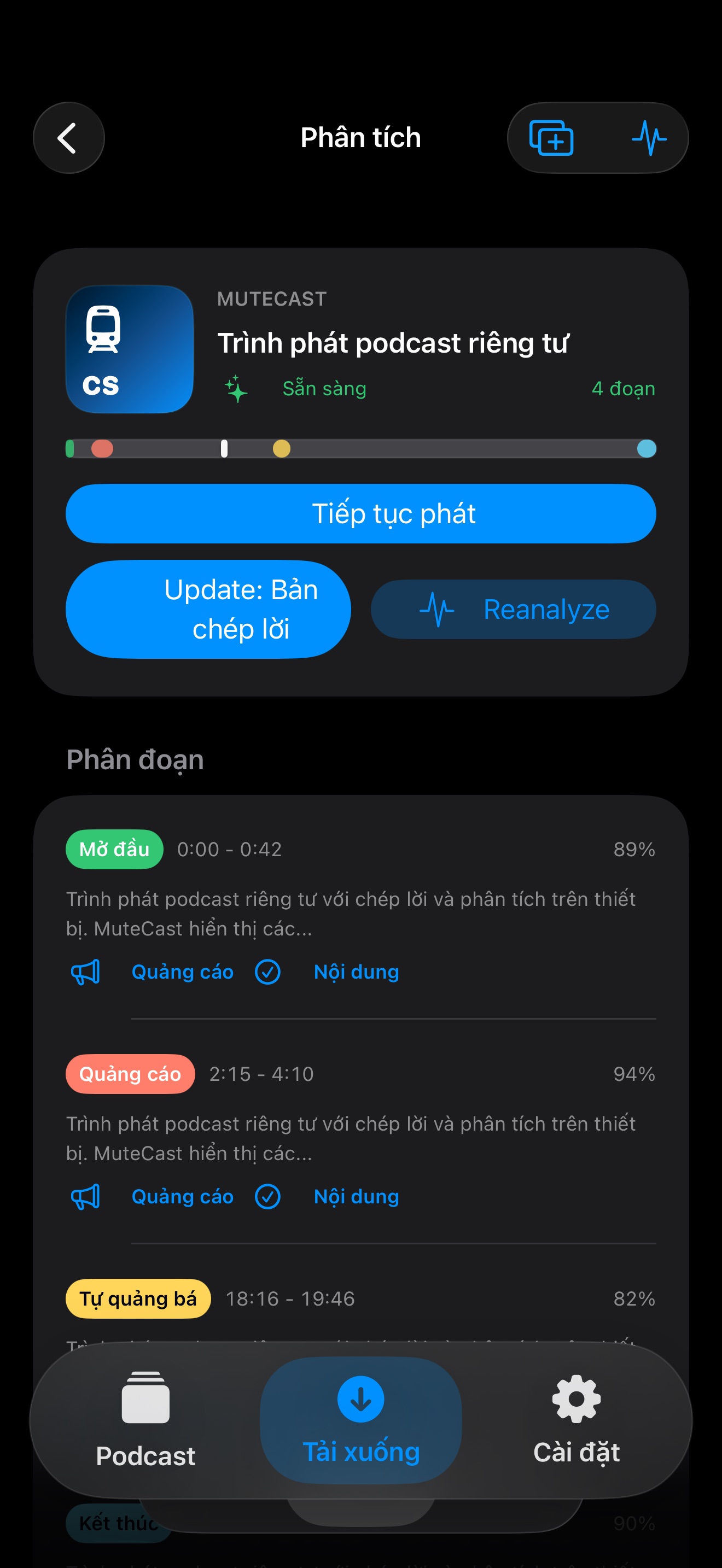 MuteCast ios App Store screenshot 7