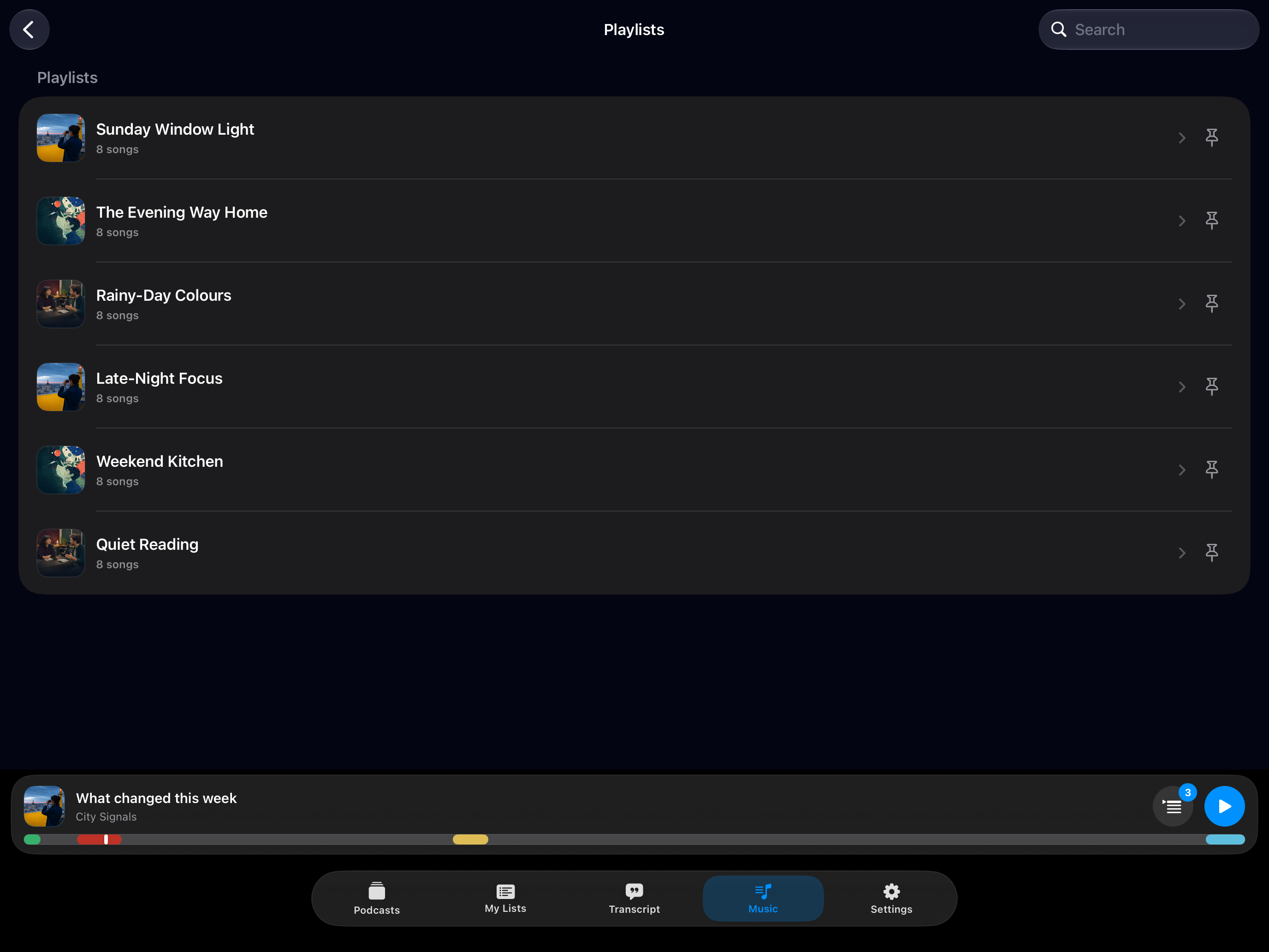MuteCast iPad screenshot 9: ipad 13 music