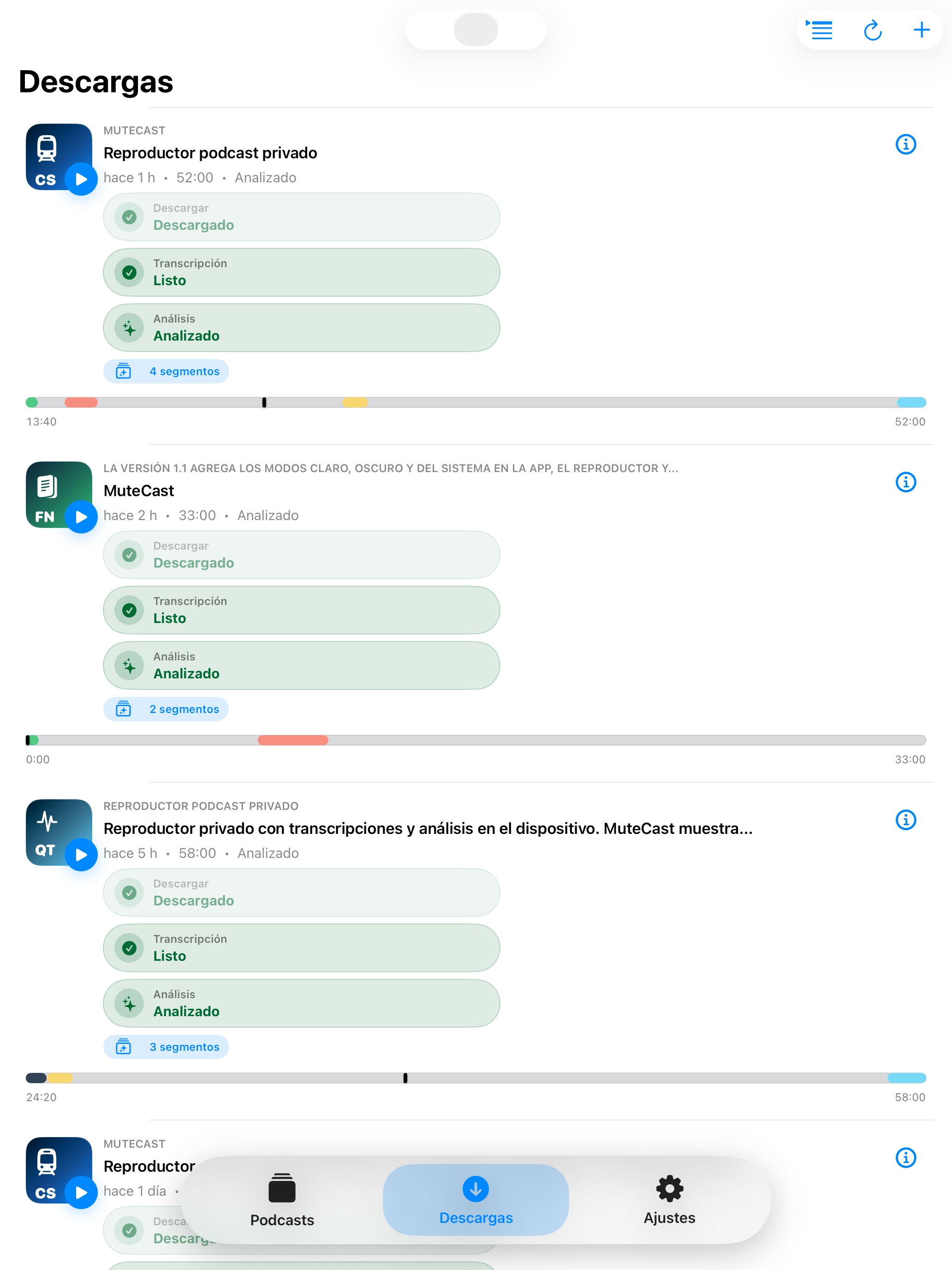 MuteCast ipados App Store screenshot 3