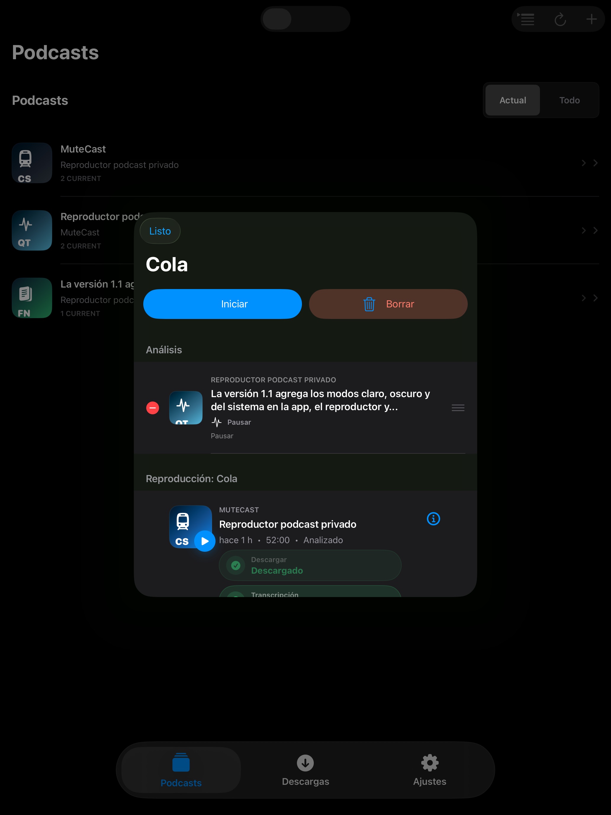 MuteCast ipados App Store screenshot 8