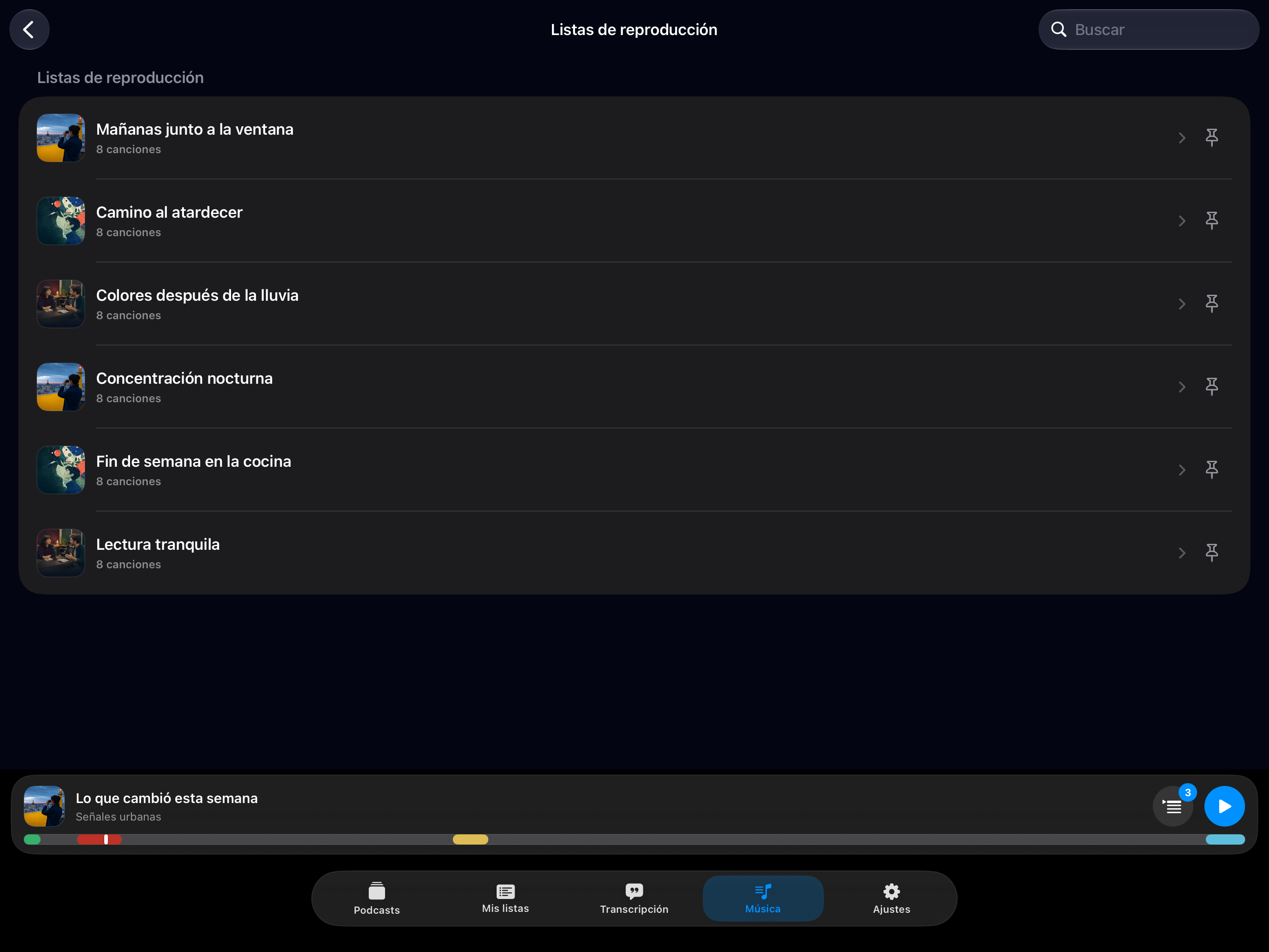 MuteCast iPad screenshot 9: ipad 13 music