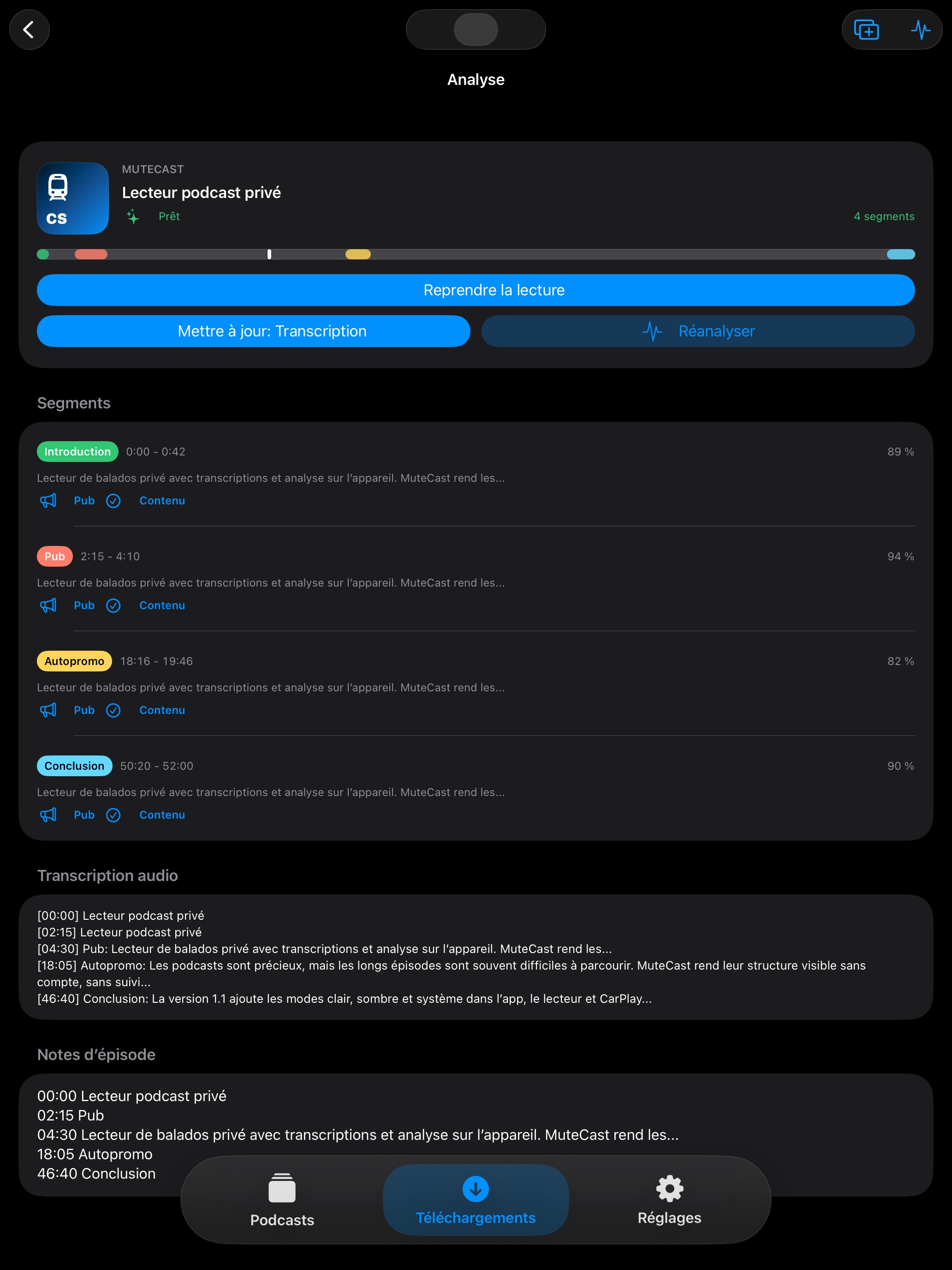 MuteCast ipados App Store screenshot 7