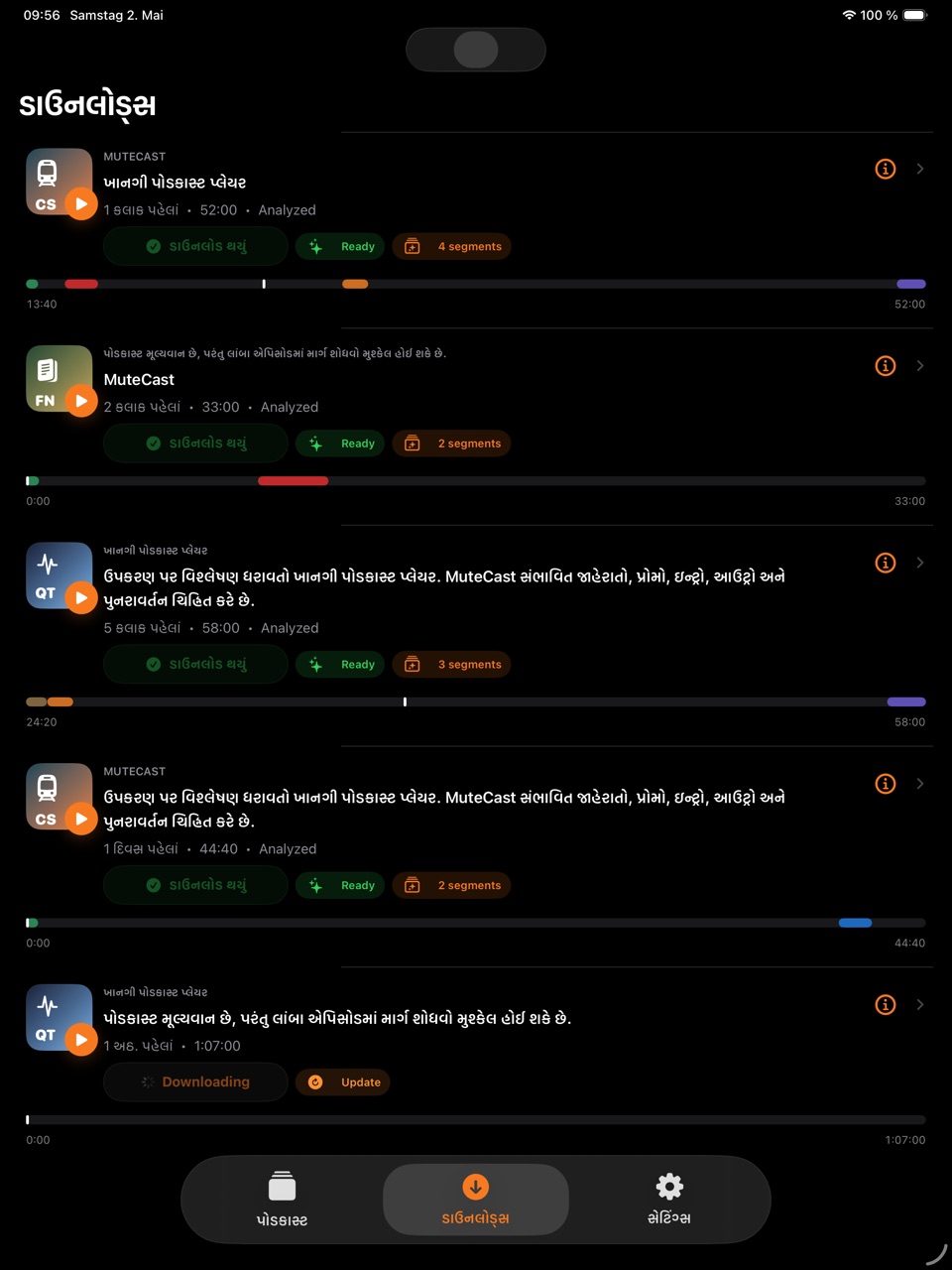 MuteCast ipados App Store screenshot 4