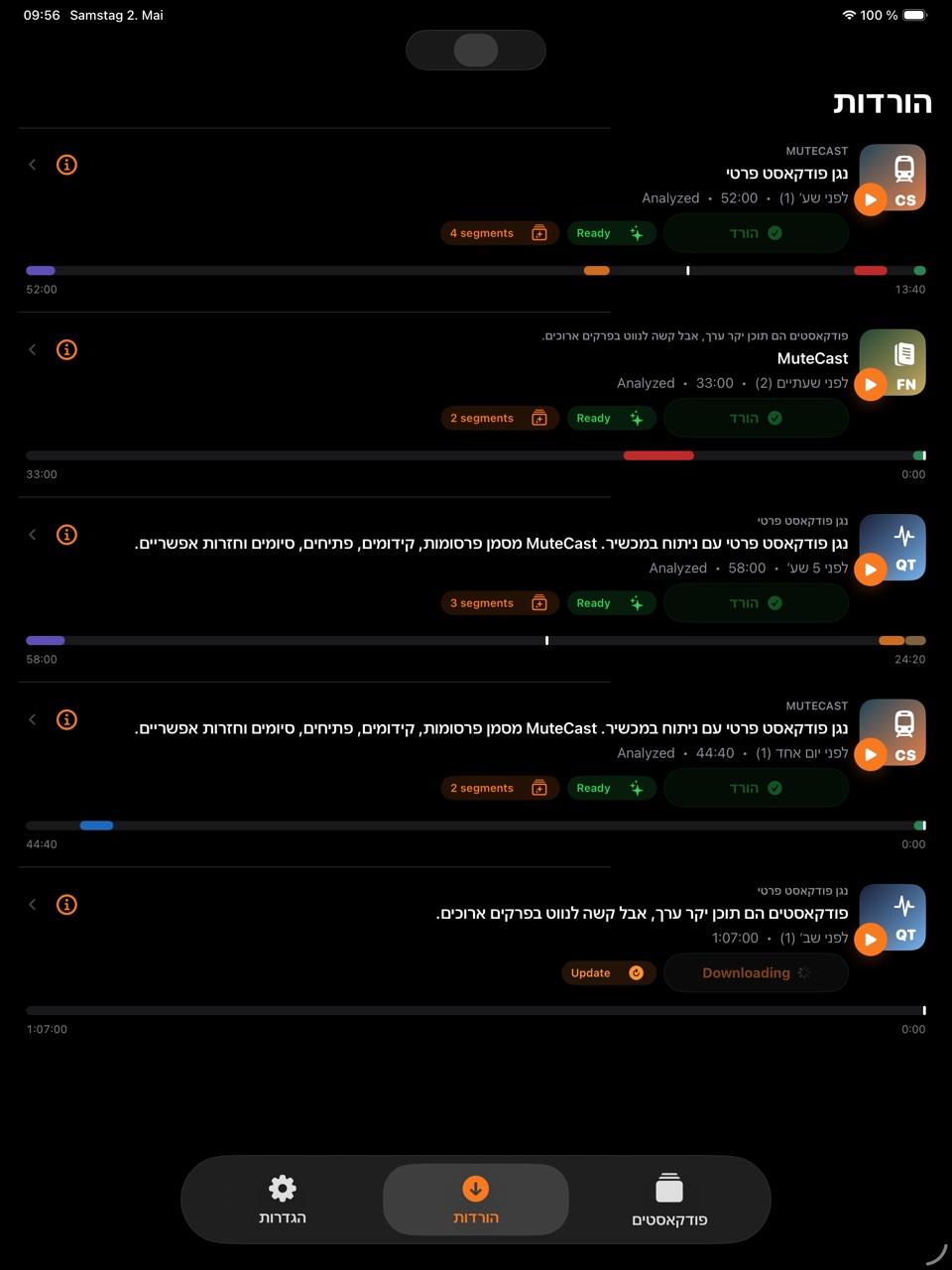MuteCast ipados App Store screenshot 4