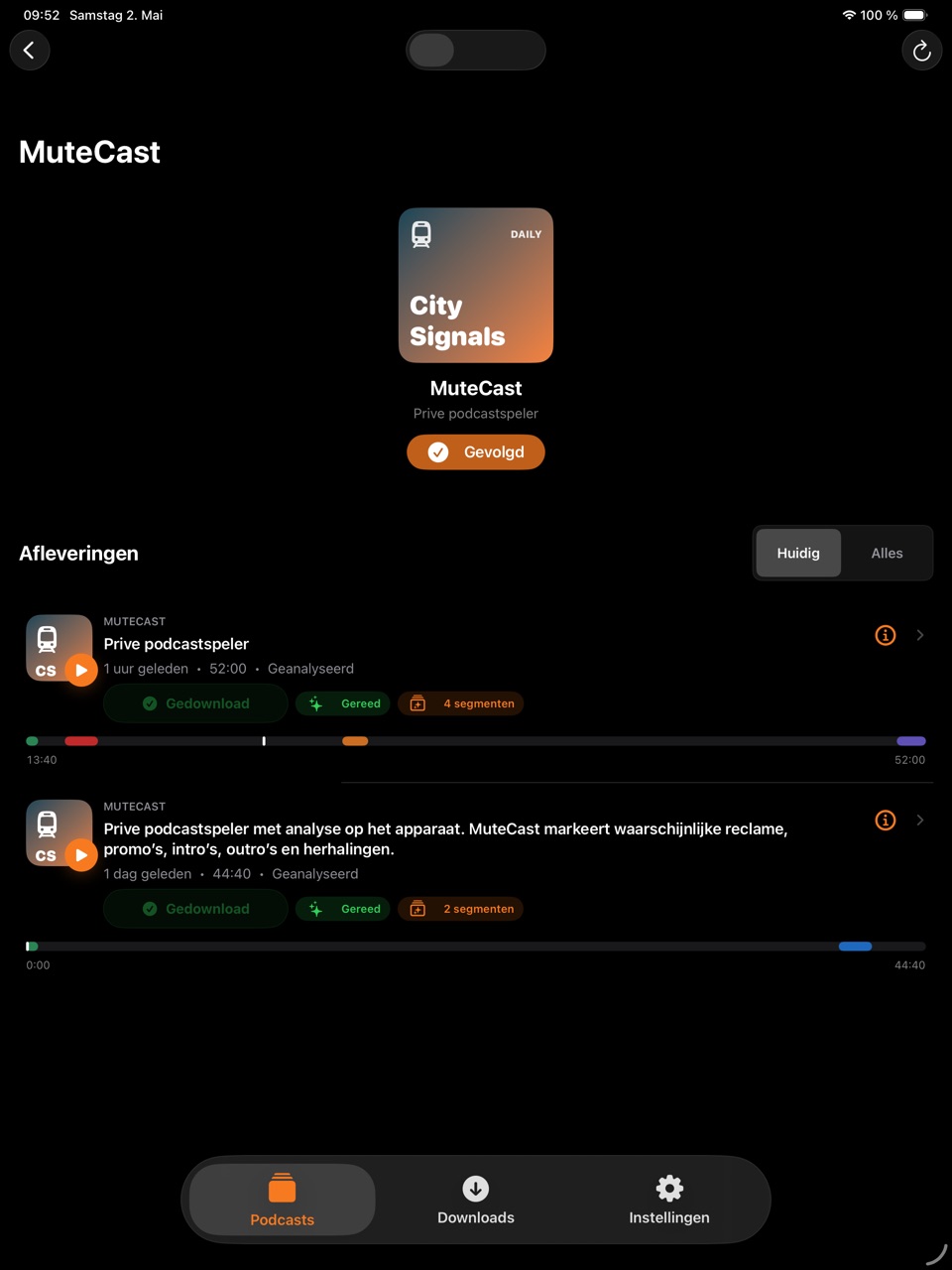 MuteCast ipados App Store screenshot 2