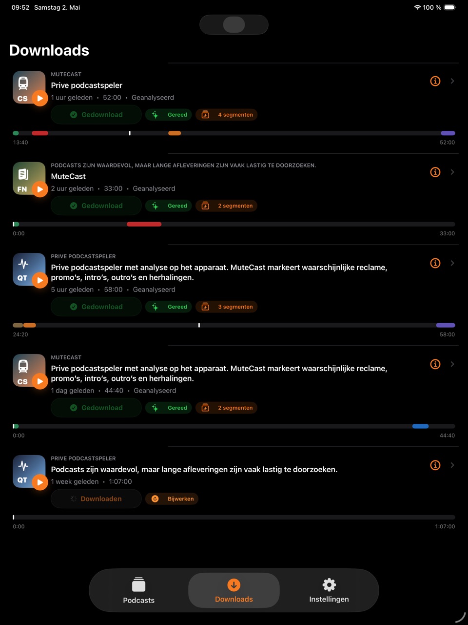 MuteCast ipados App Store screenshot 4