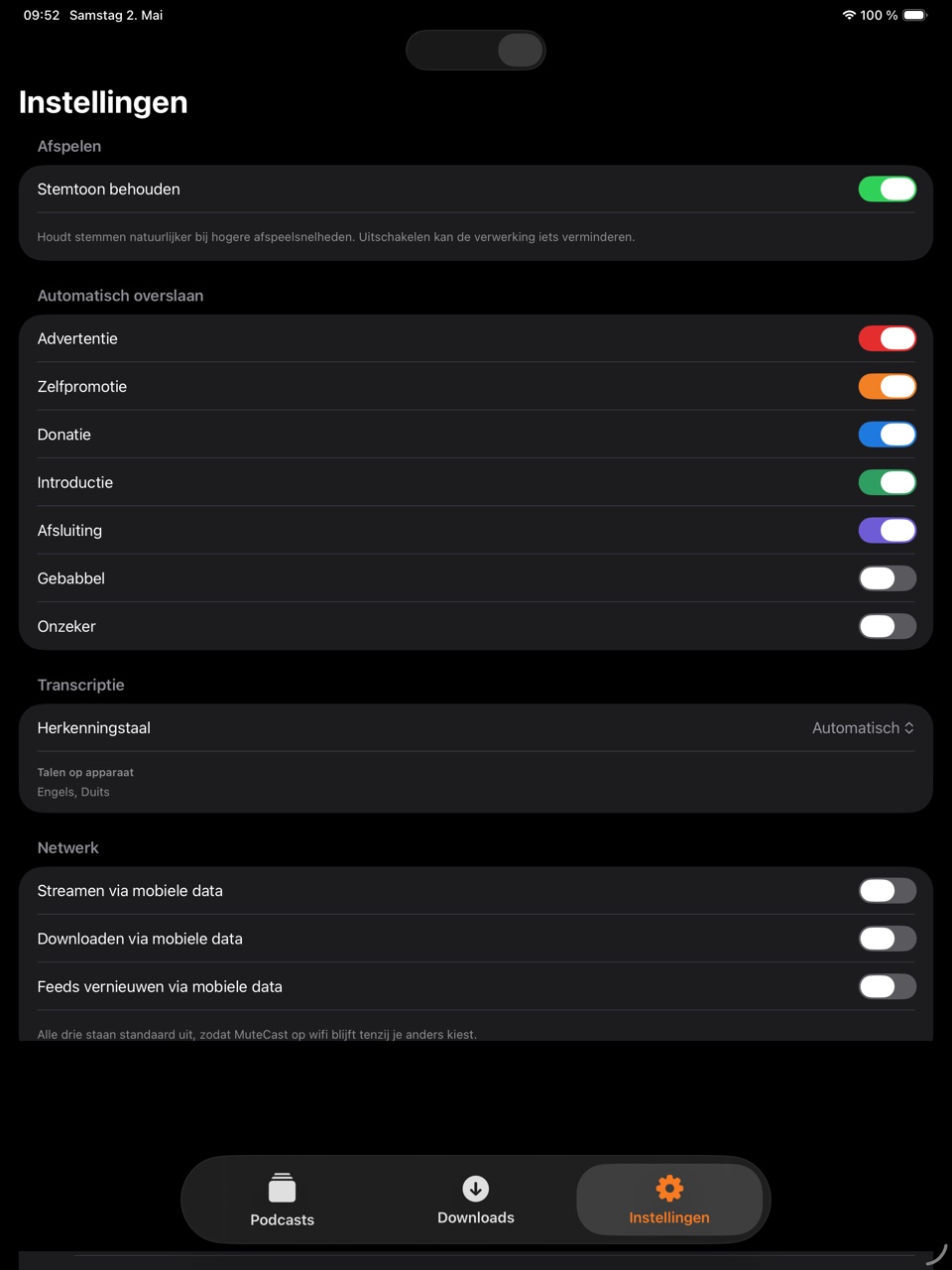 MuteCast ipados App Store screenshot 5