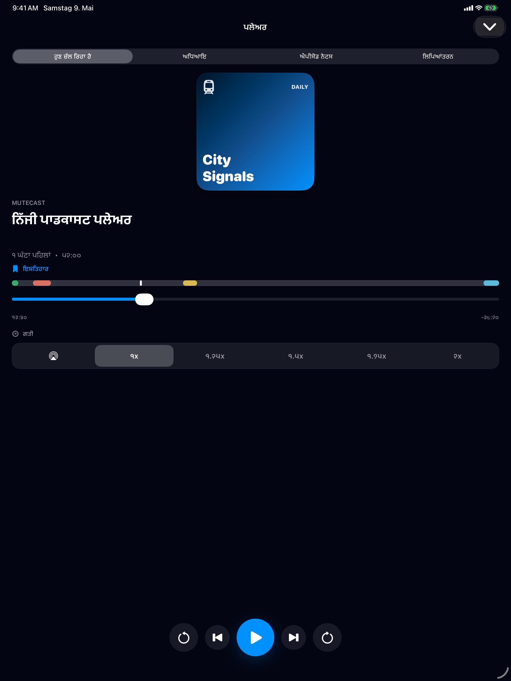 MuteCast ipados App Store screenshot 4