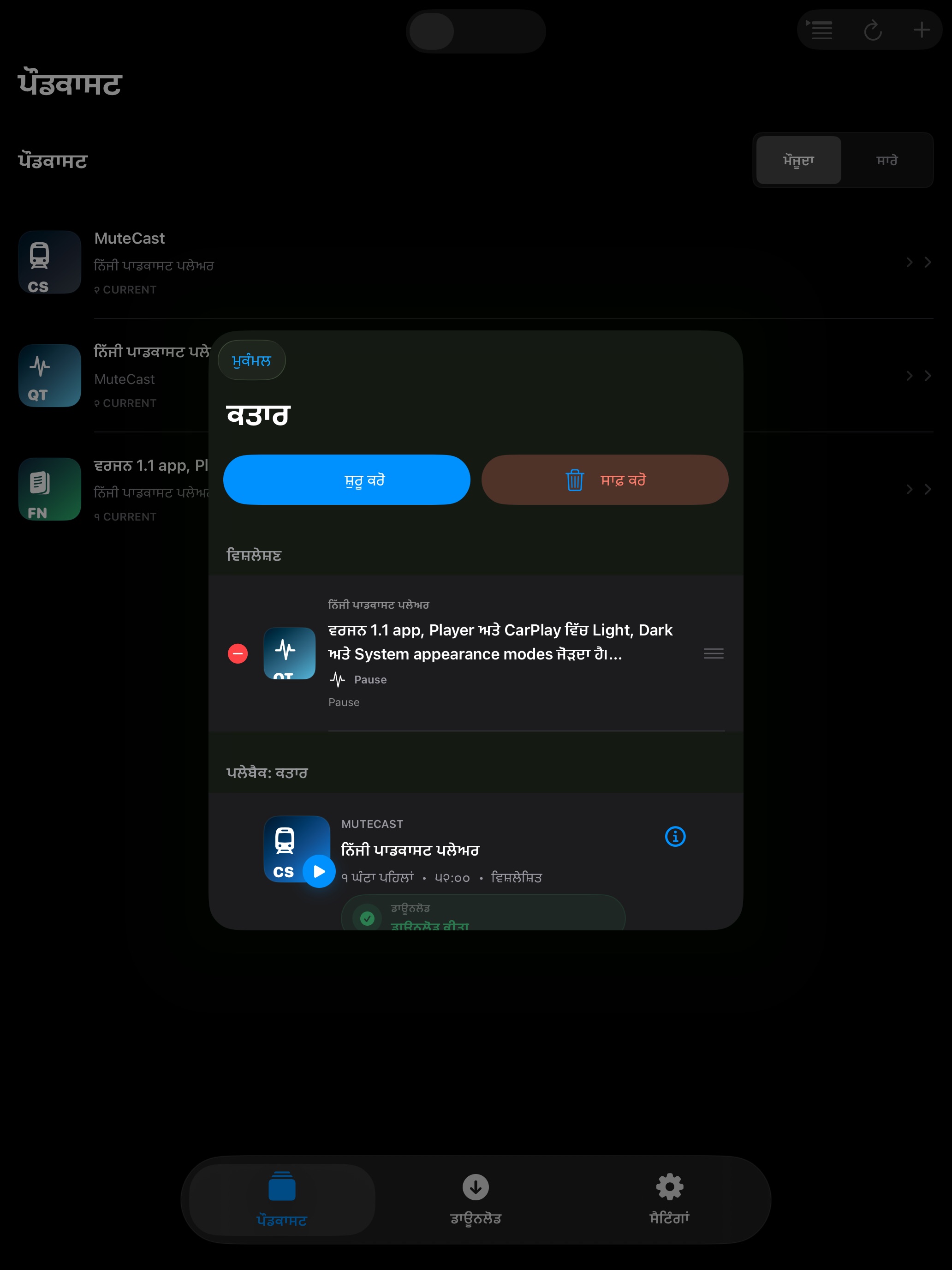 MuteCast ipados App Store screenshot 8