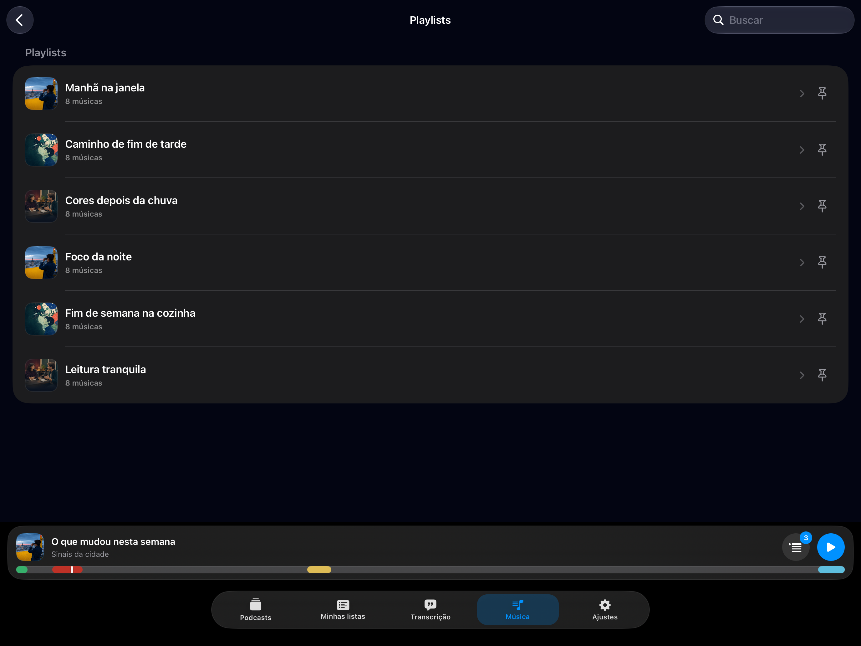 MuteCast iPad screenshot 9: ipad 13 music