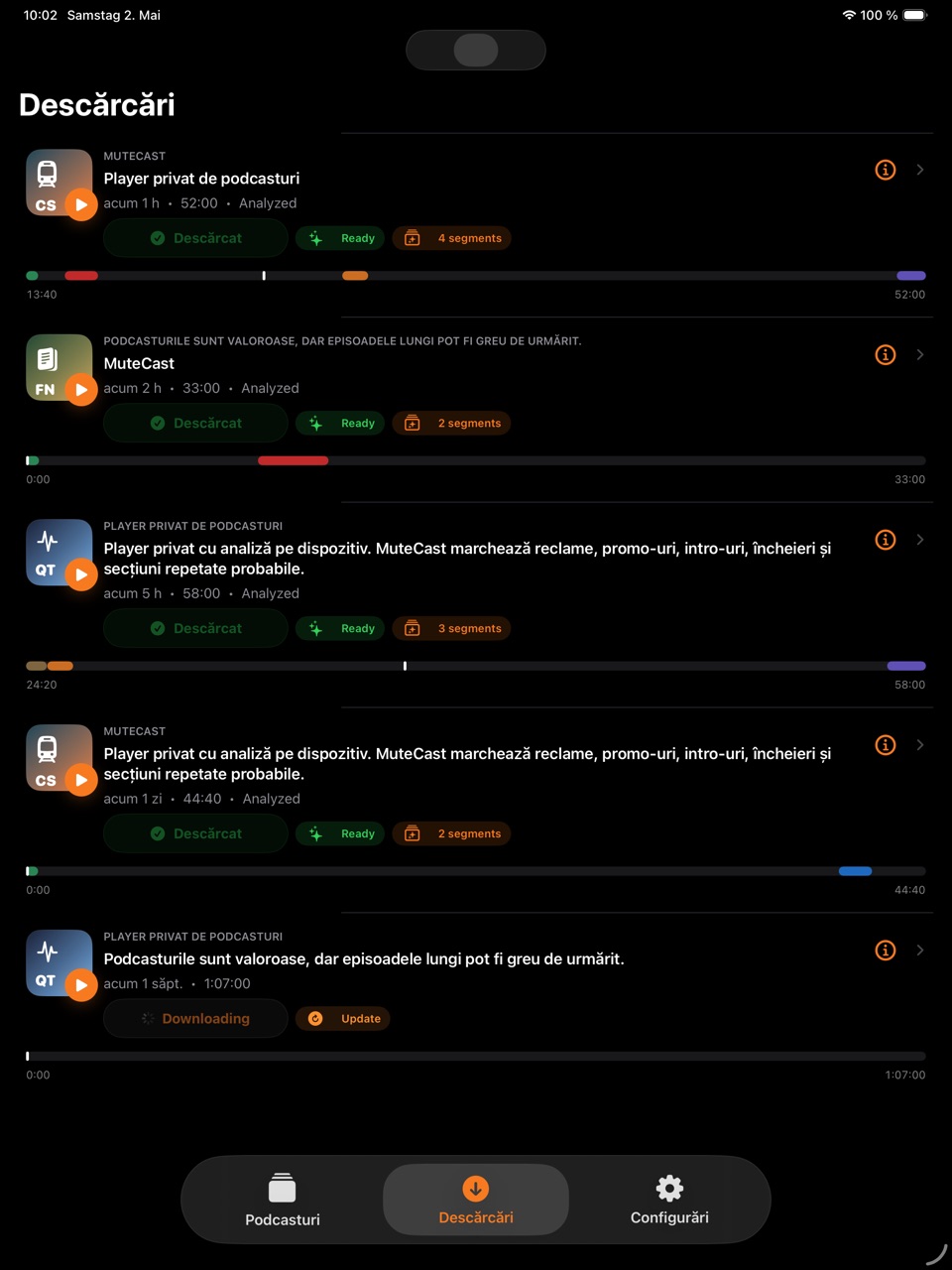 MuteCast ipados App Store screenshot 4