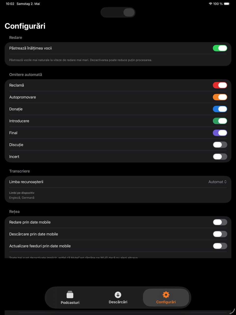 MuteCast ipados App Store screenshot 5