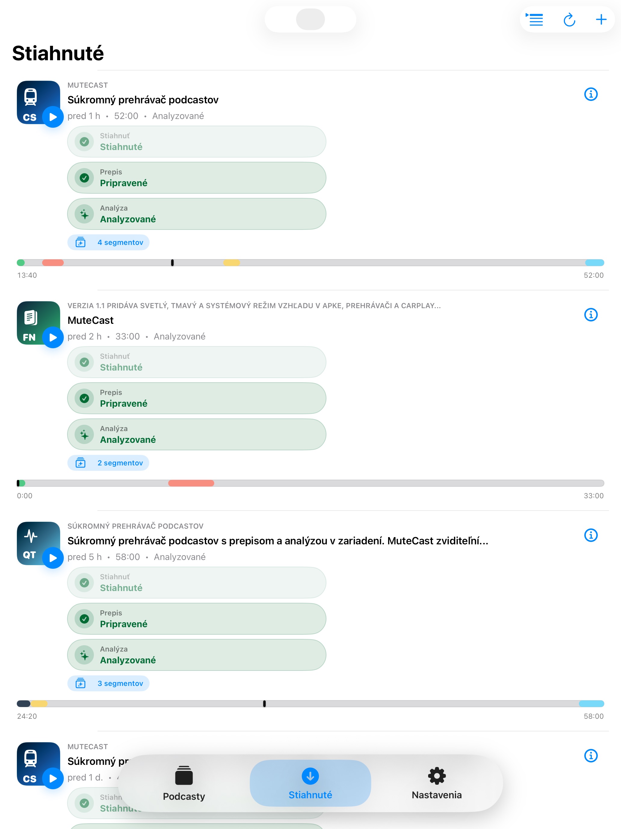 MuteCast ipados App Store screenshot 3