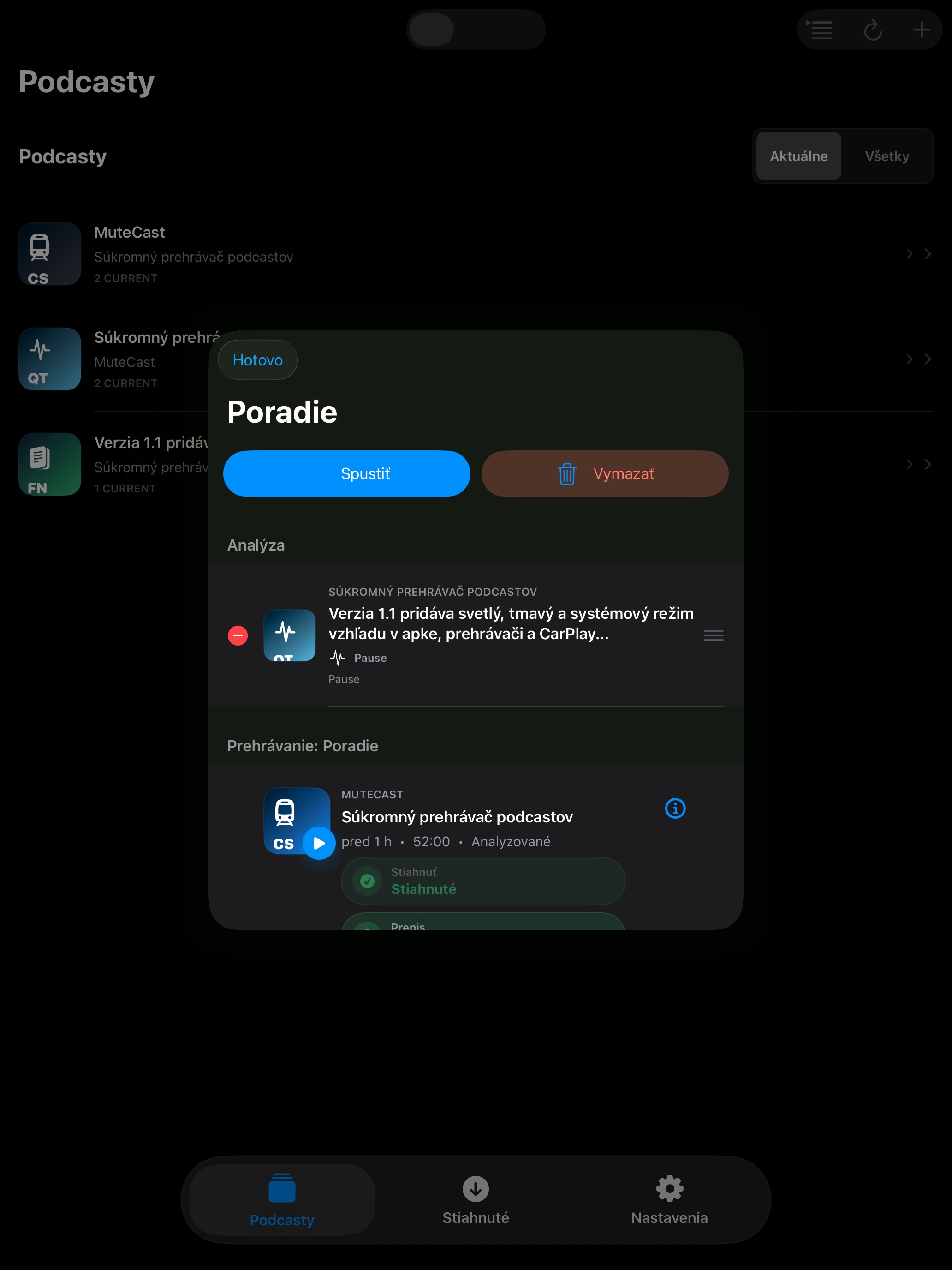MuteCast ipados App Store screenshot 8