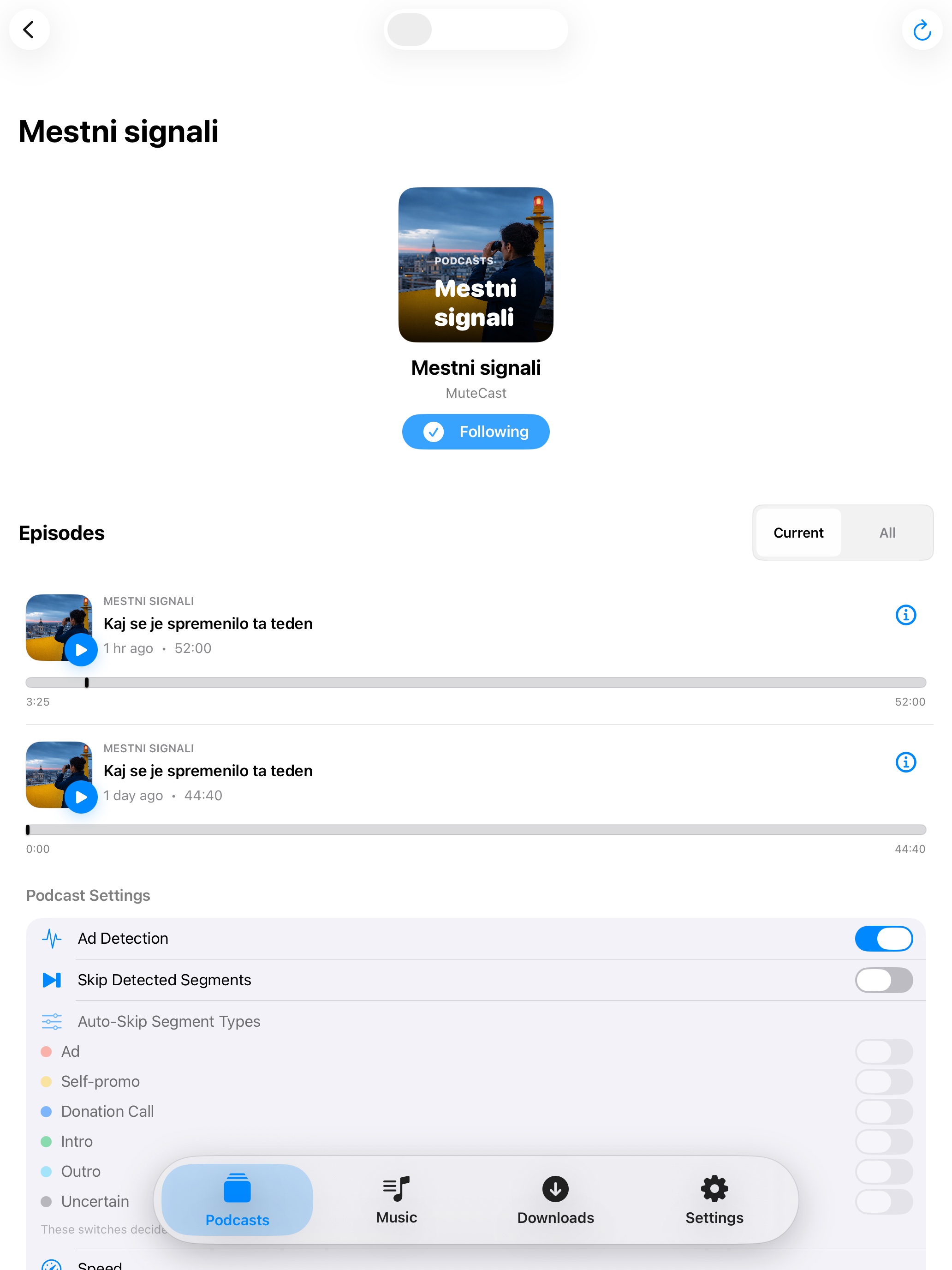 MuteCast ipados App Store screenshot 2