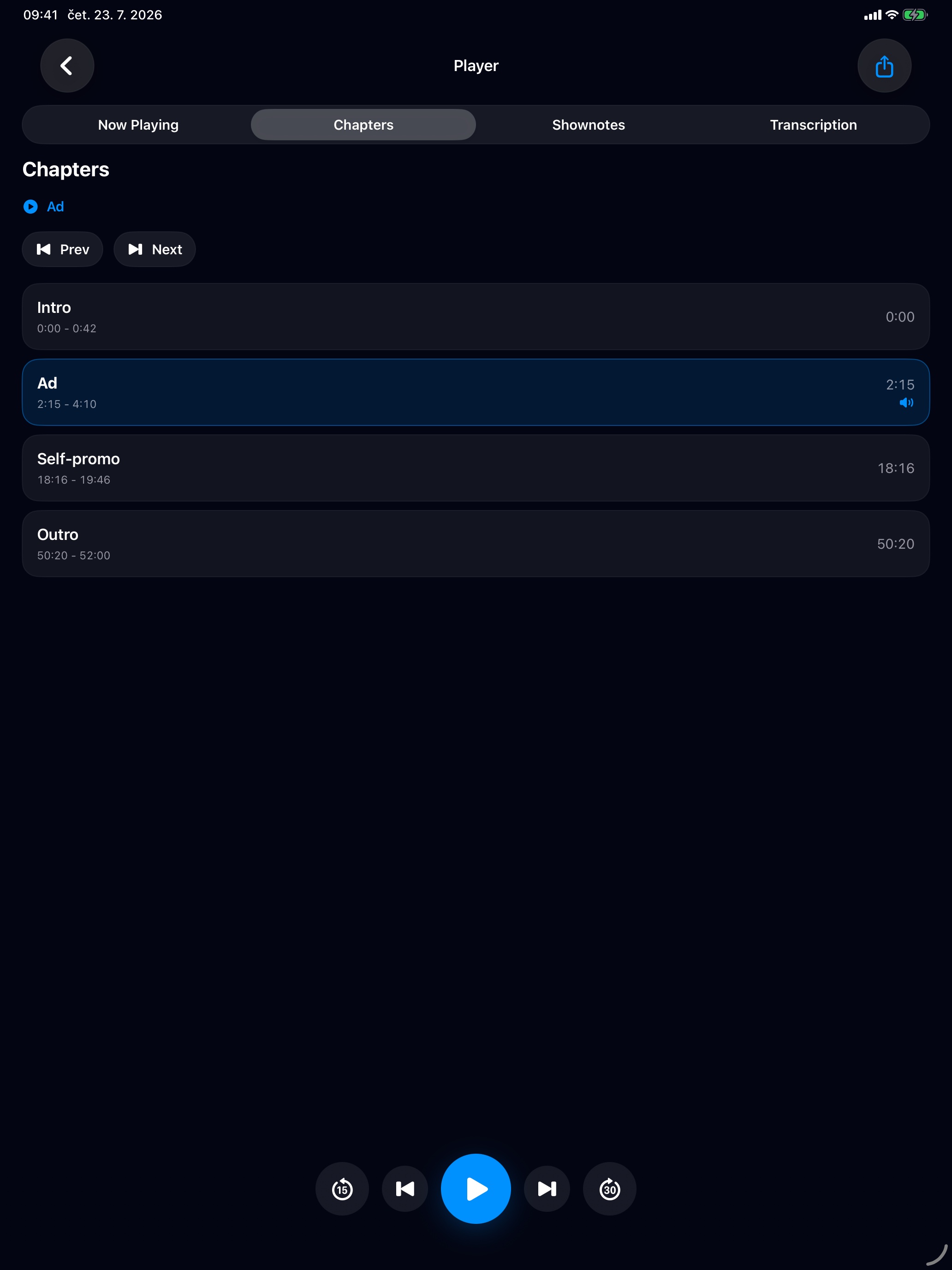 MuteCast ipados App Store screenshot 5