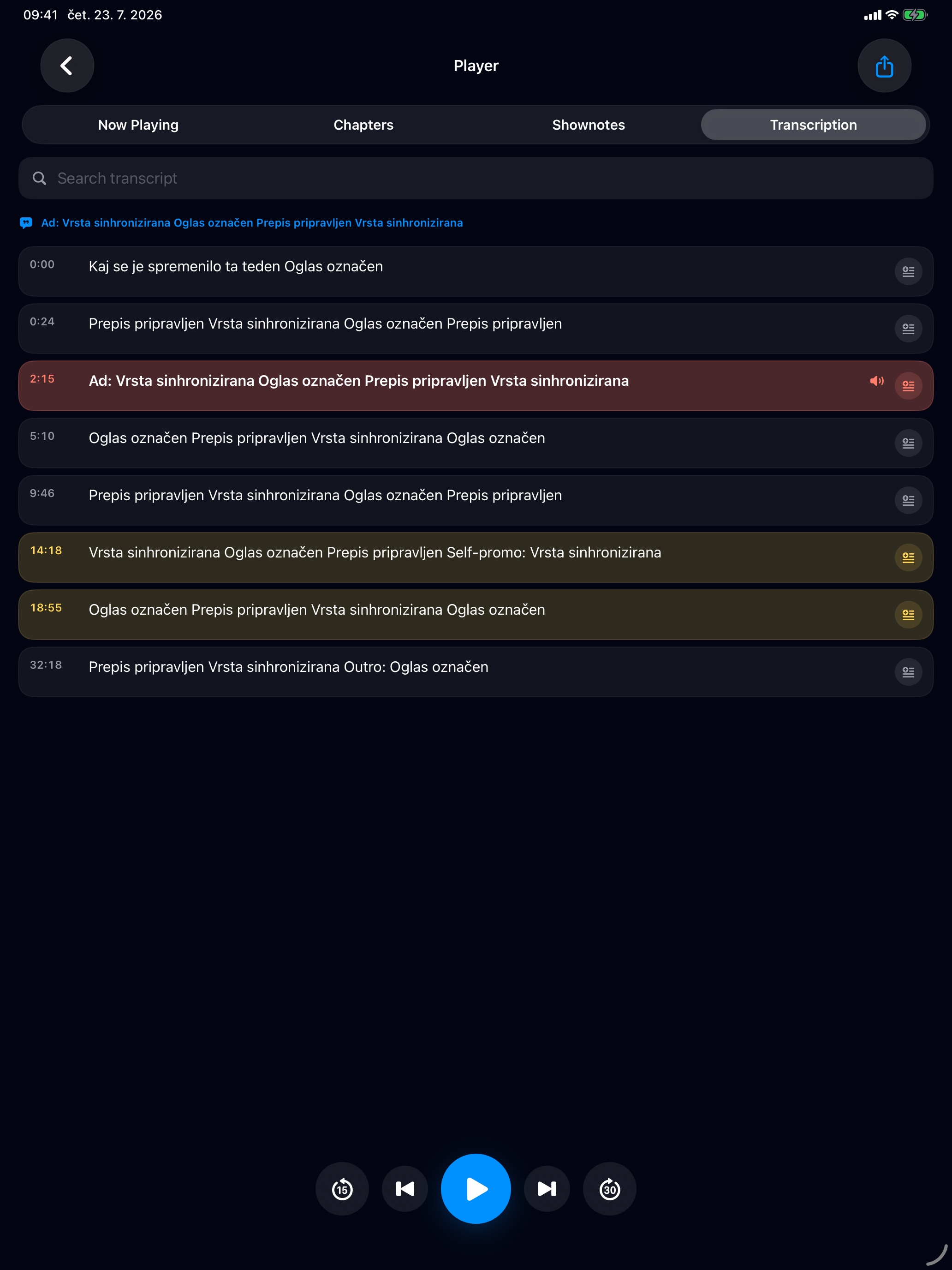 MuteCast ipados App Store screenshot 6