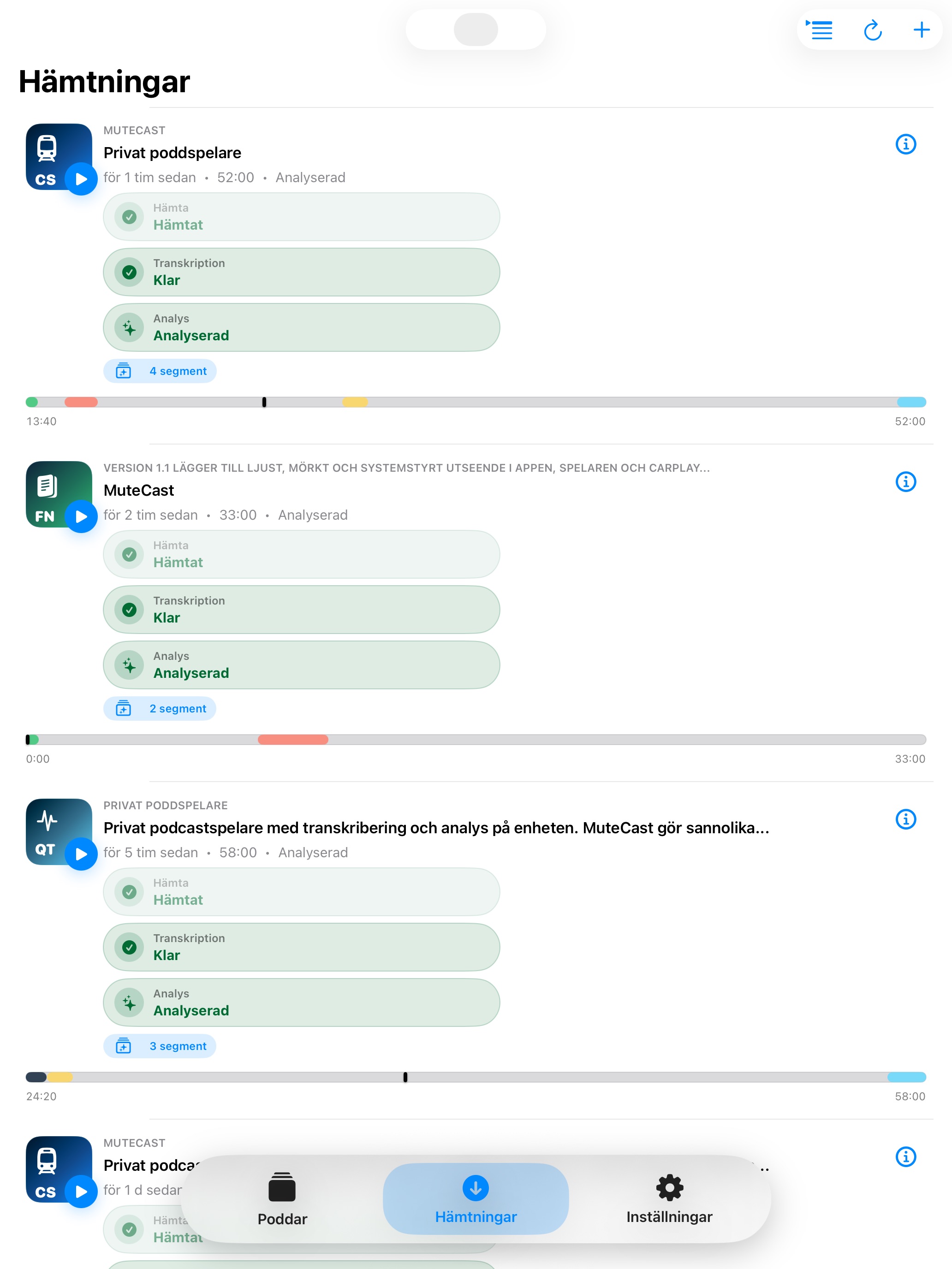 MuteCast ipados App Store screenshot 3