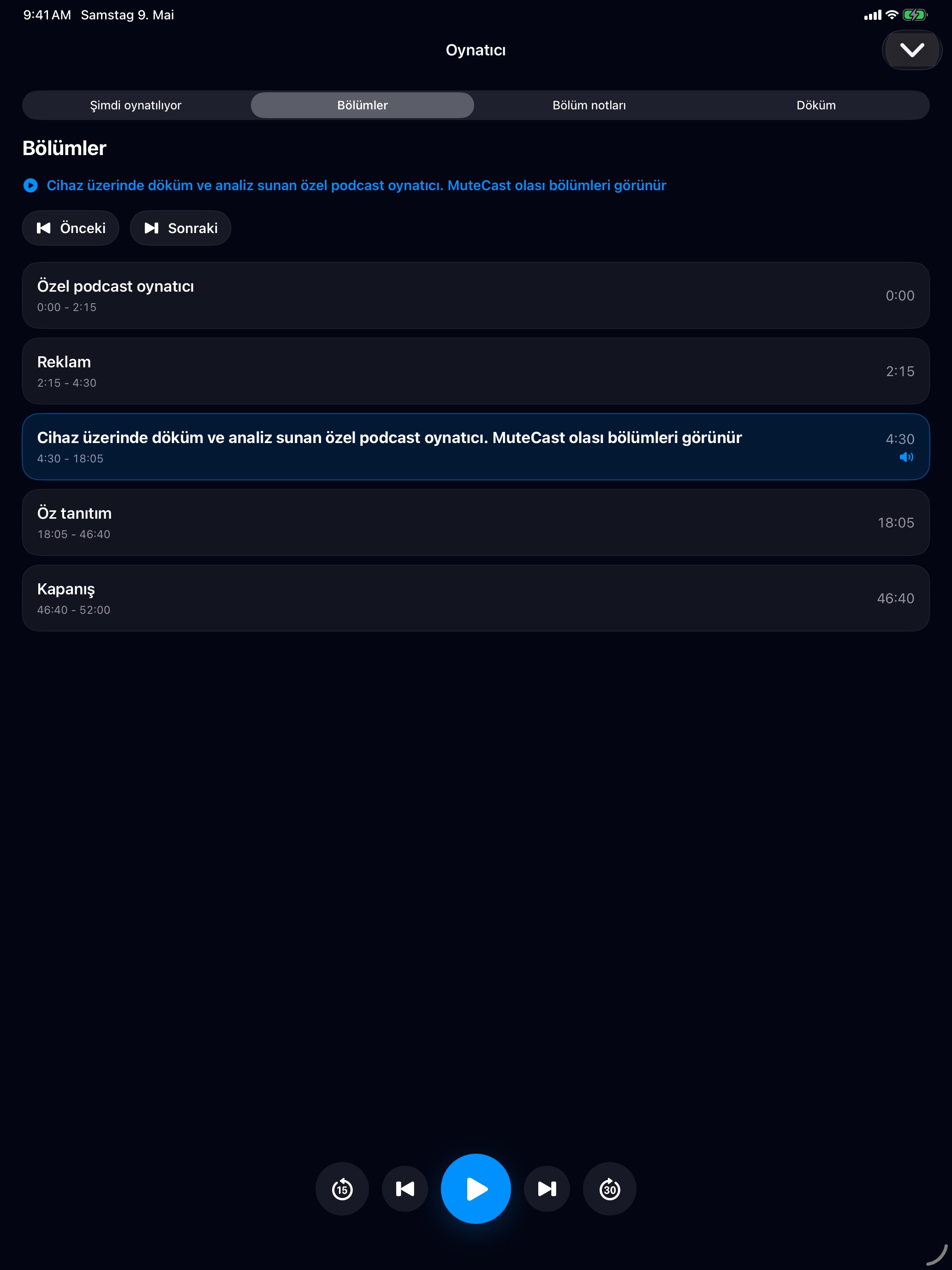 MuteCast ipados App Store screenshot 5